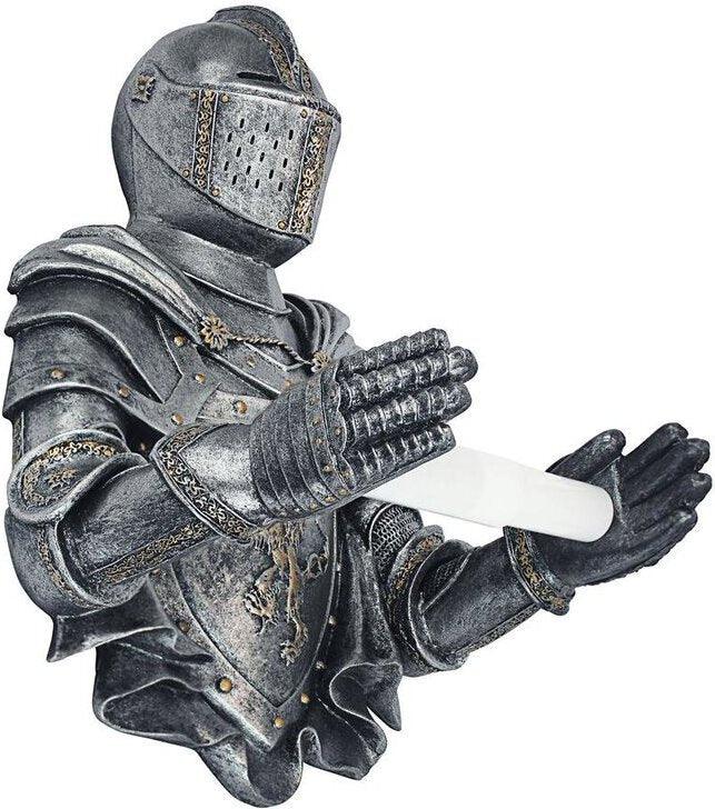 Design Toscano Spooky Decor - A Knight To Remember Tp Holder