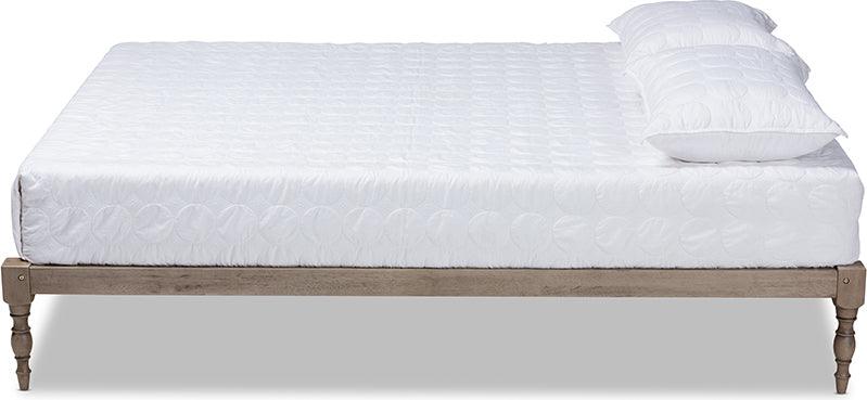 Wholesale Interiors Beds - Iseline Queen Bed Antique Gray