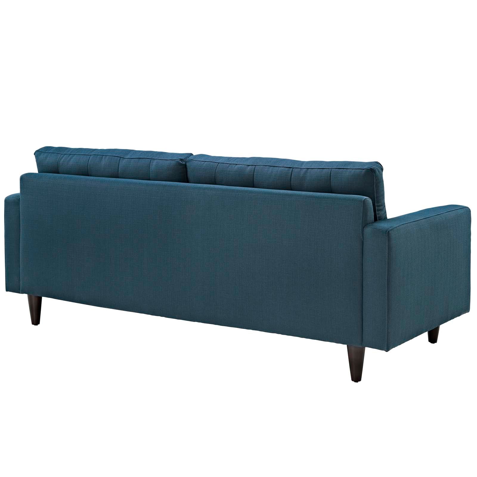Modway Sofas & Couches - Empress Upholstered Fabric Sofa Azure