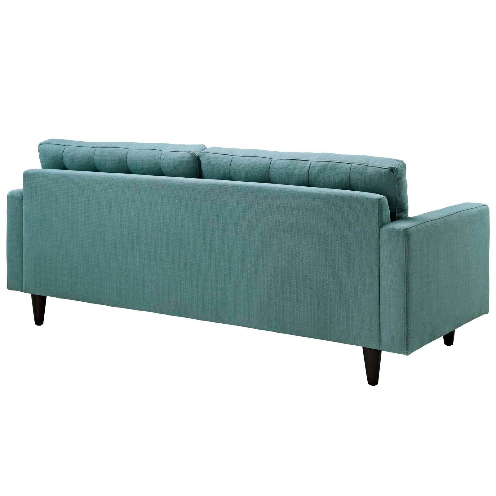 Modway Sofas & Couches - Empress Upholstered Fabric Sofa Laguna