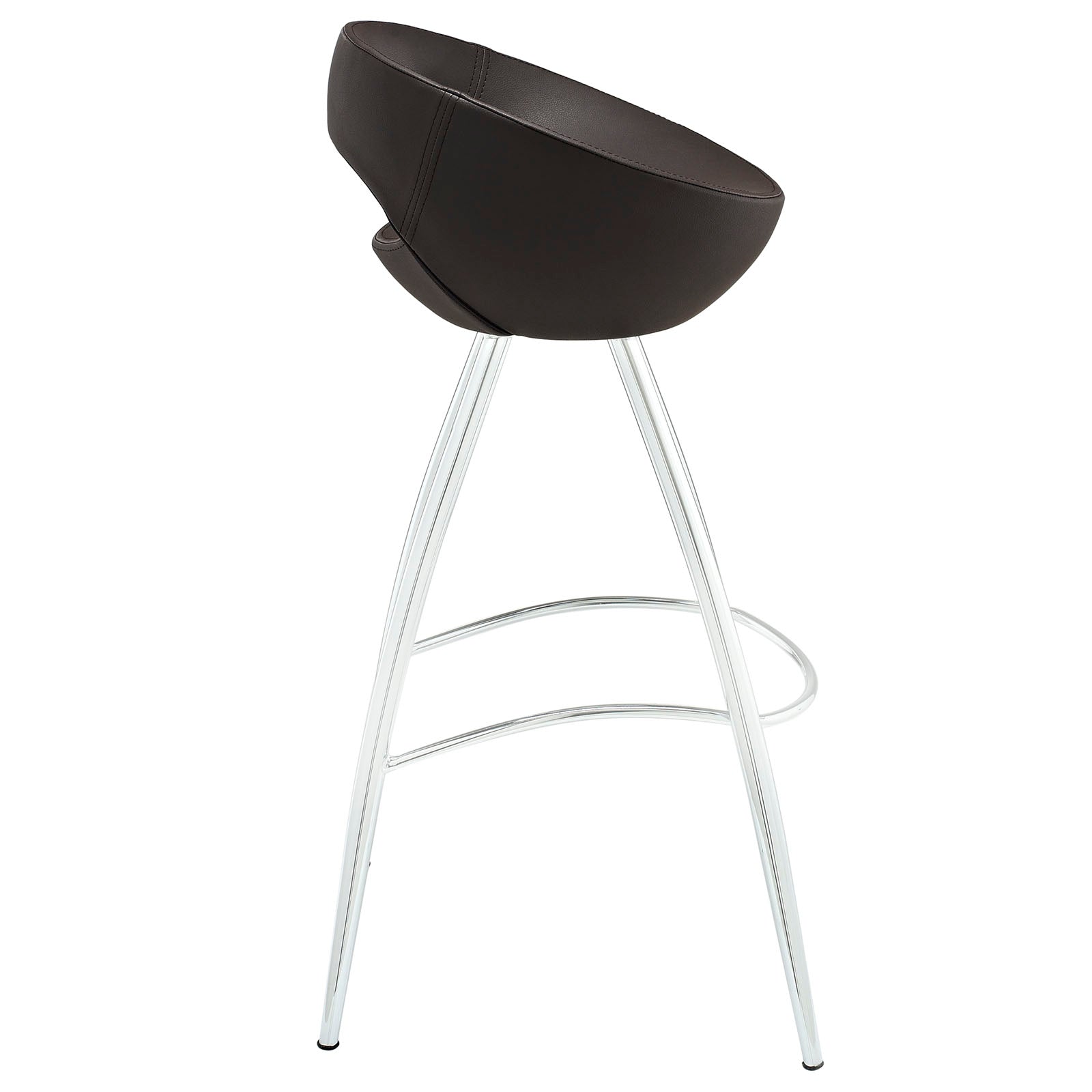 Modway Barstools - Persist Bar Stool Brown