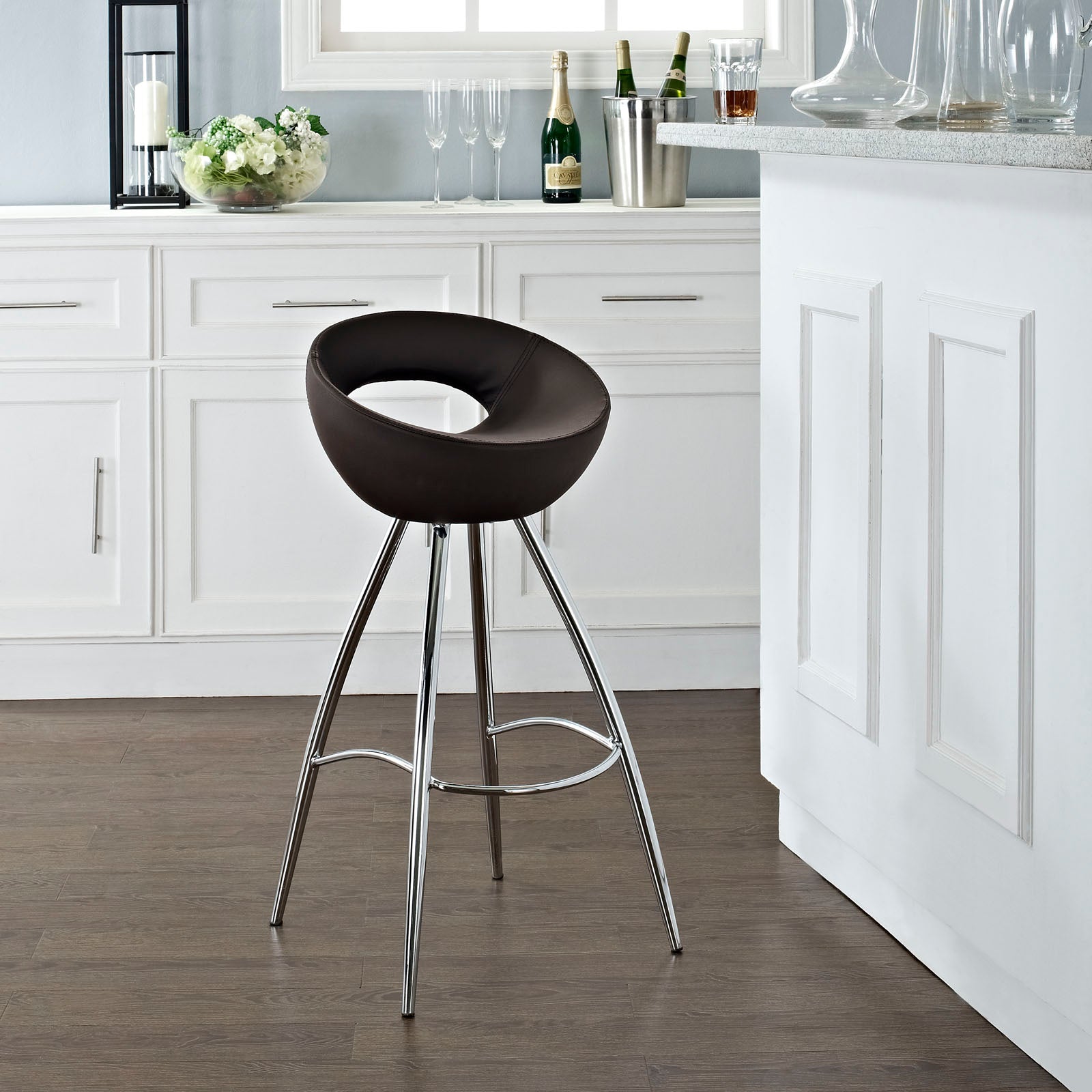 Modway Barstools - Persist Bar Stool Brown