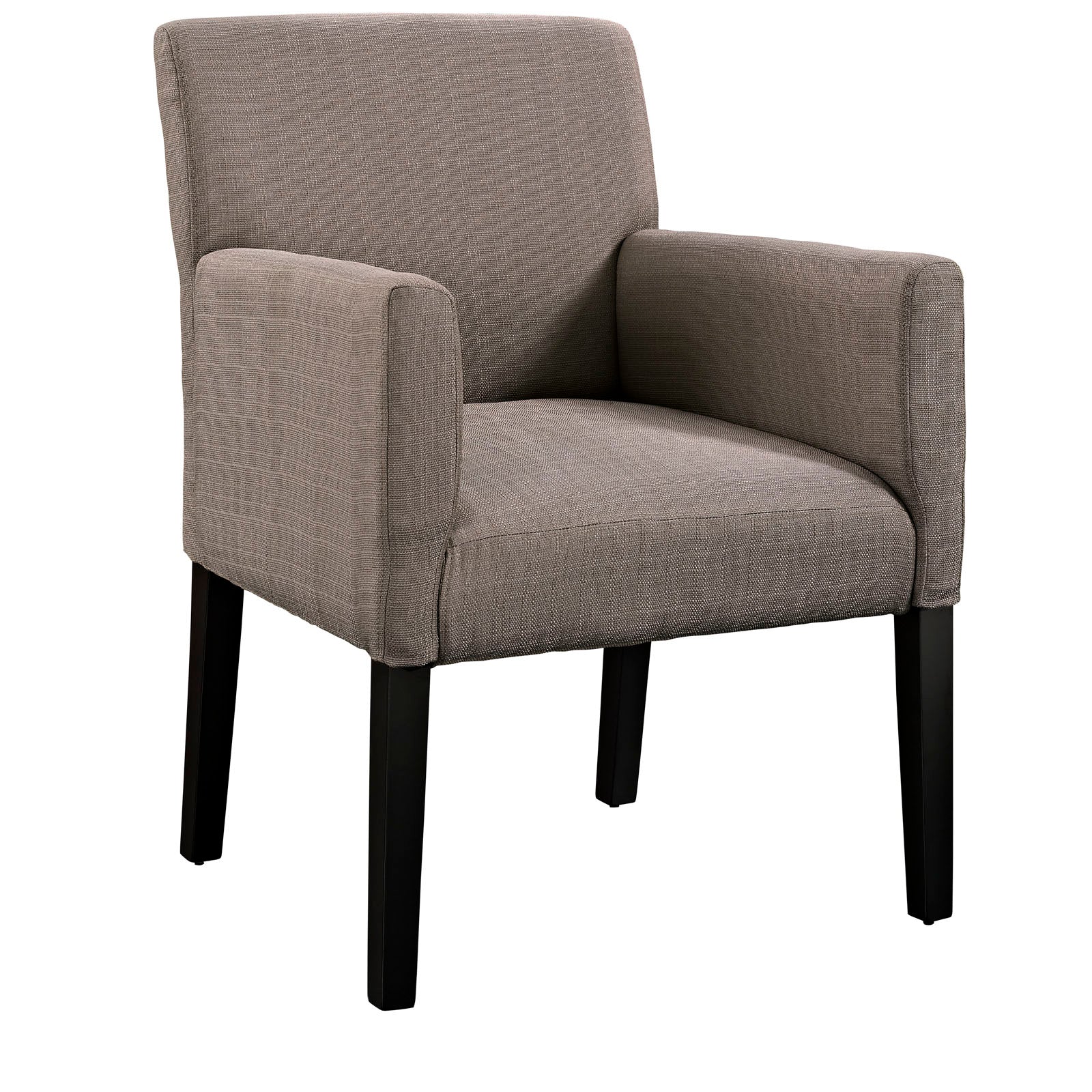 Modway Chairs - Chloe Upholstered Fabric Armchair Gray