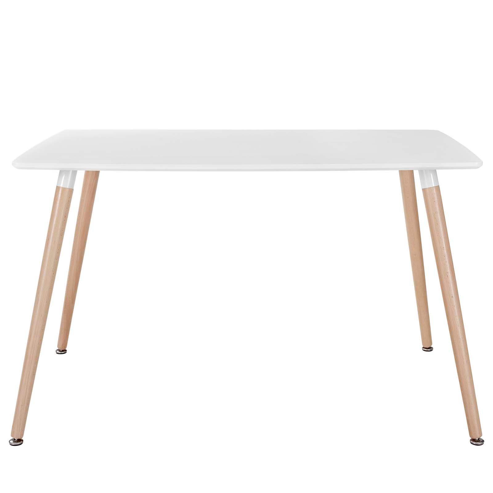 Modway Dining Tables - Field Rectangle Dining Table White