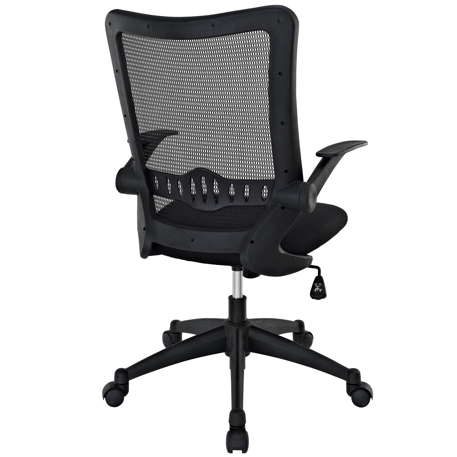 Modway Task Chairs - Explorer Mid Back Mesh Office Chair Black