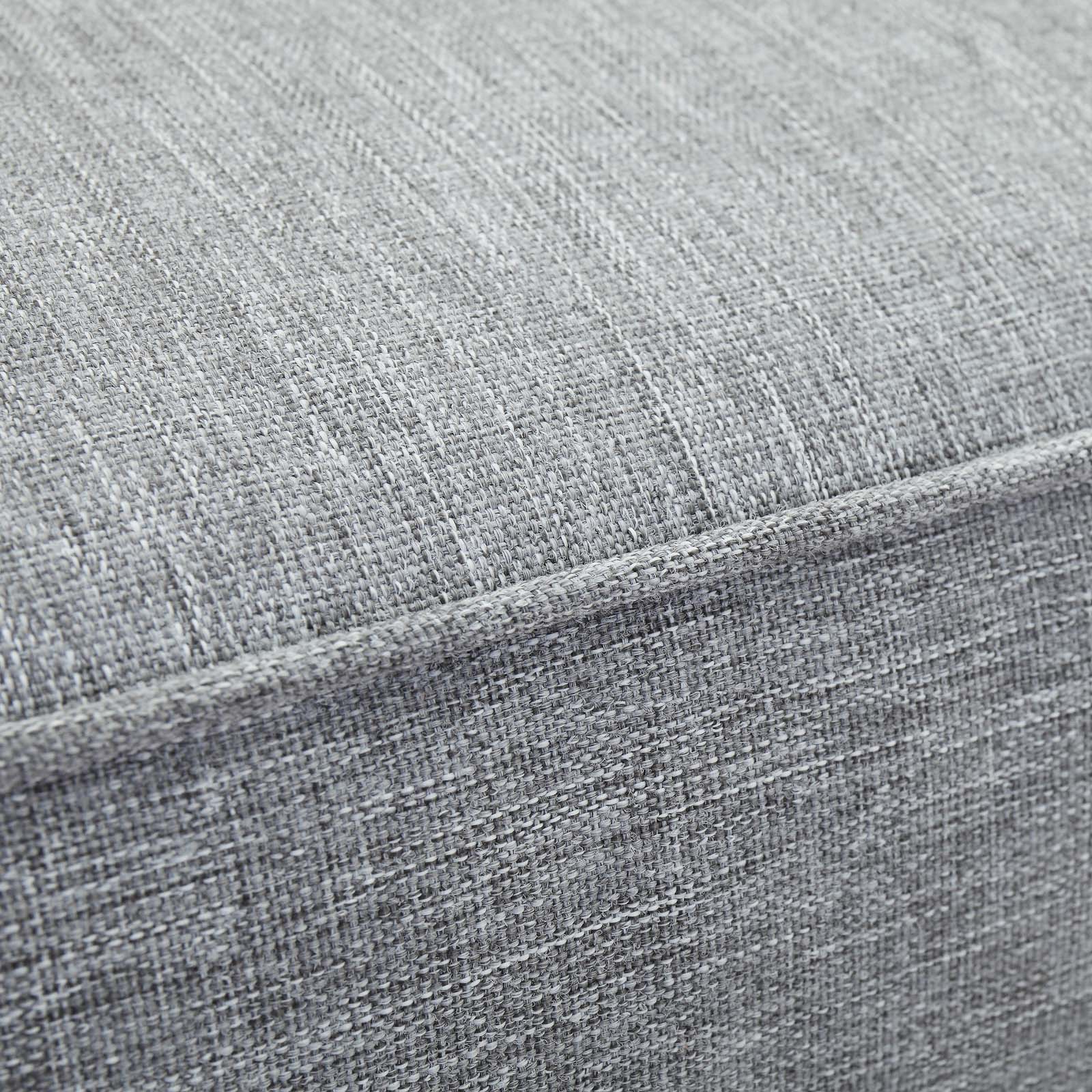 Modway Outdoor Sofas - Marina Outdoor Patio Teak Loveseat Natural Gray