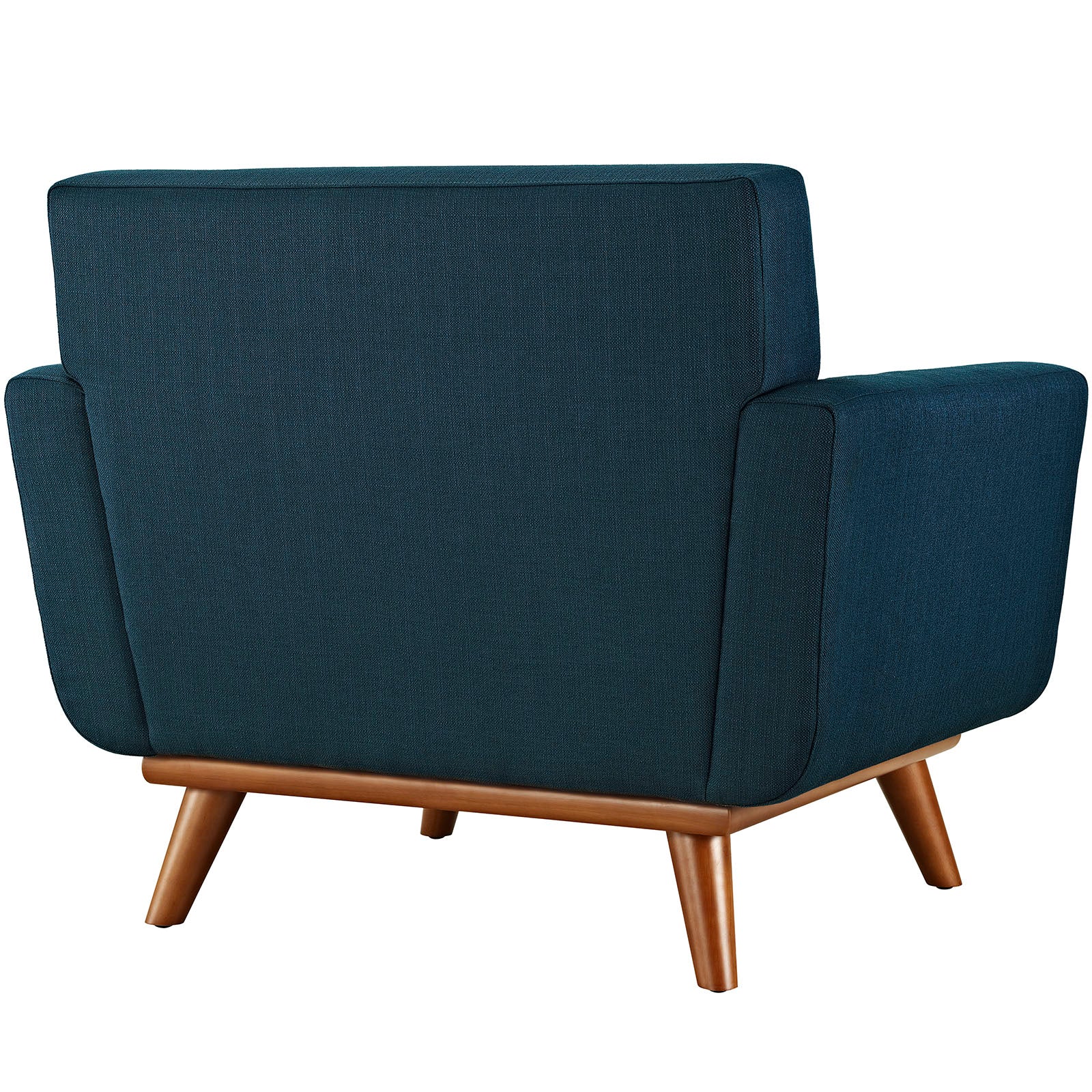 Modway Accent Chairs - Engage Upholstered Fabric Armchair Azure
