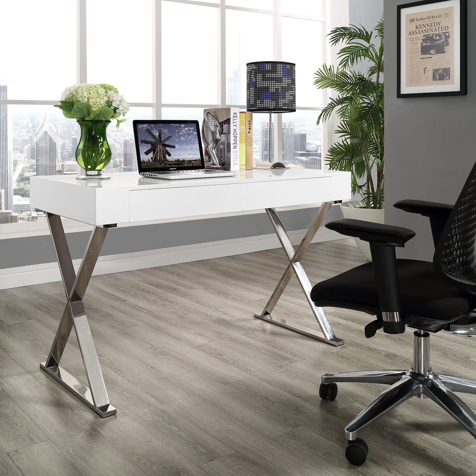 Modway Desks - Sector Office Desk White