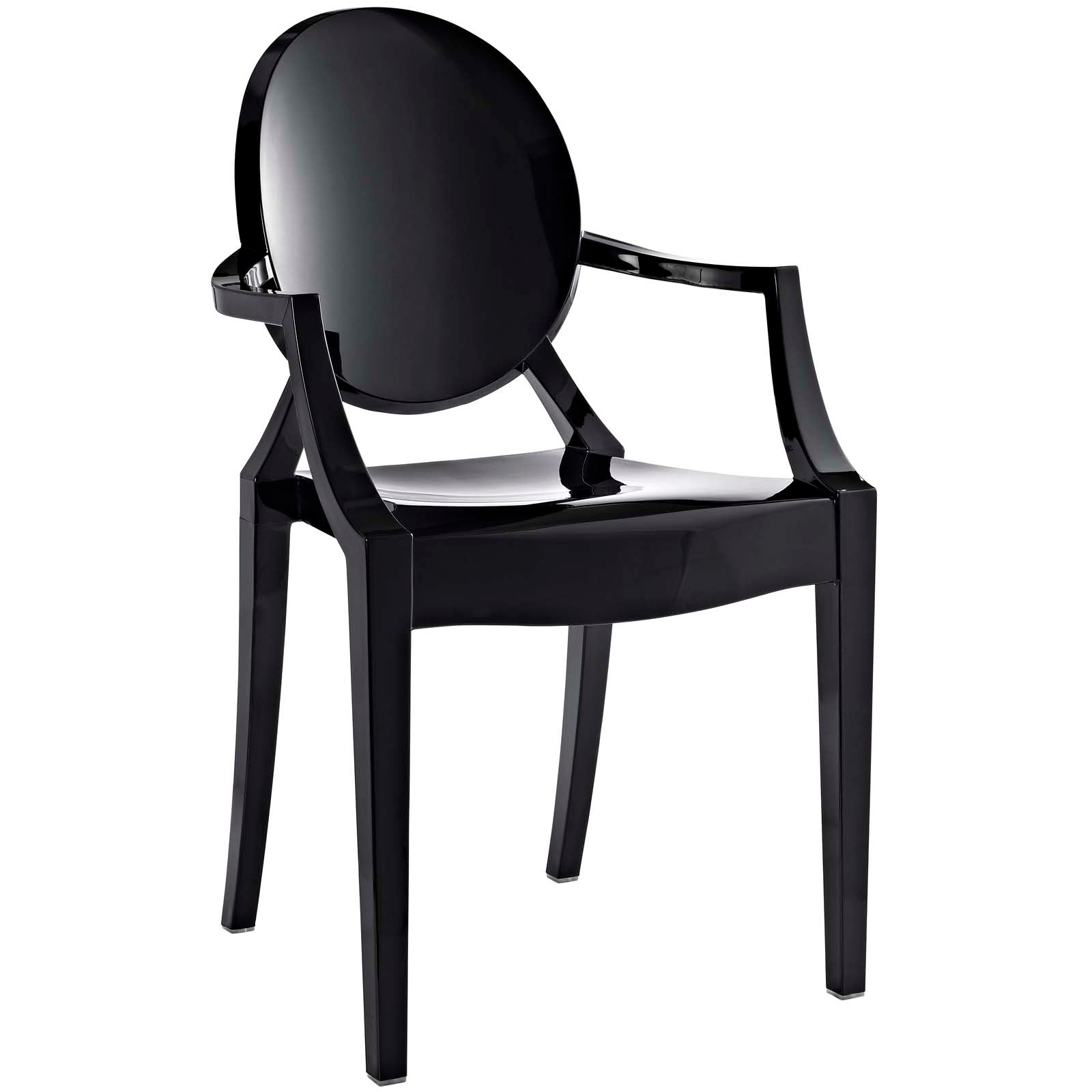Modway Dining Chairs - Casper Dining Armchair Black