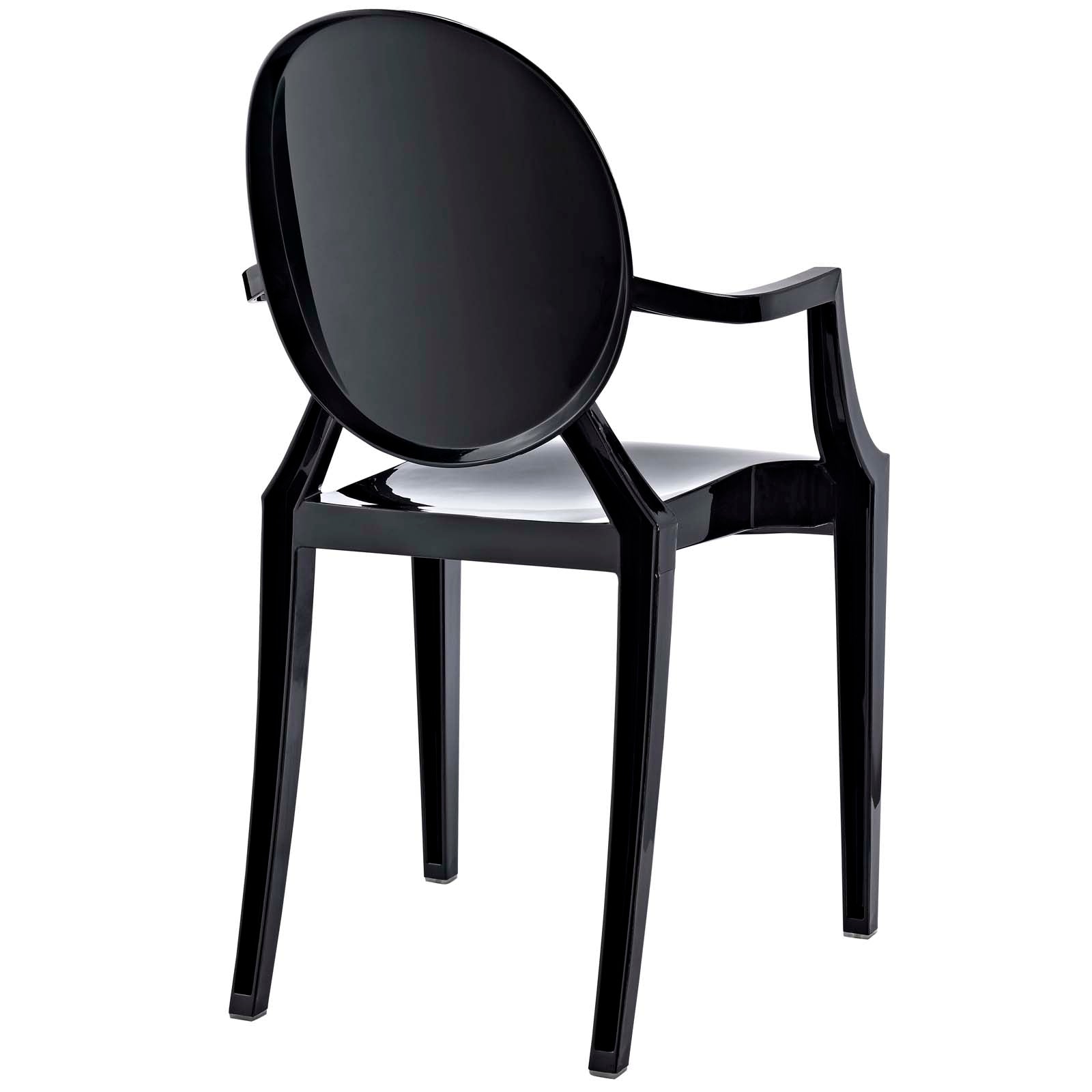 Modway Dining Chairs - Casper Dining Armchair Black