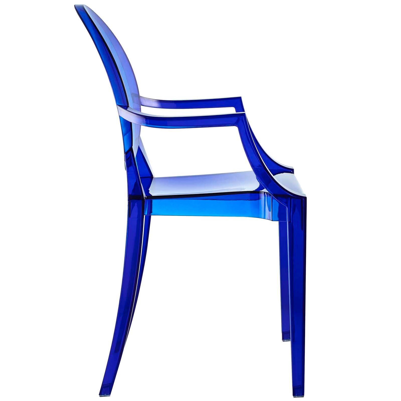 Modway Dining Chairs - Casper Dining Armchair Blue
