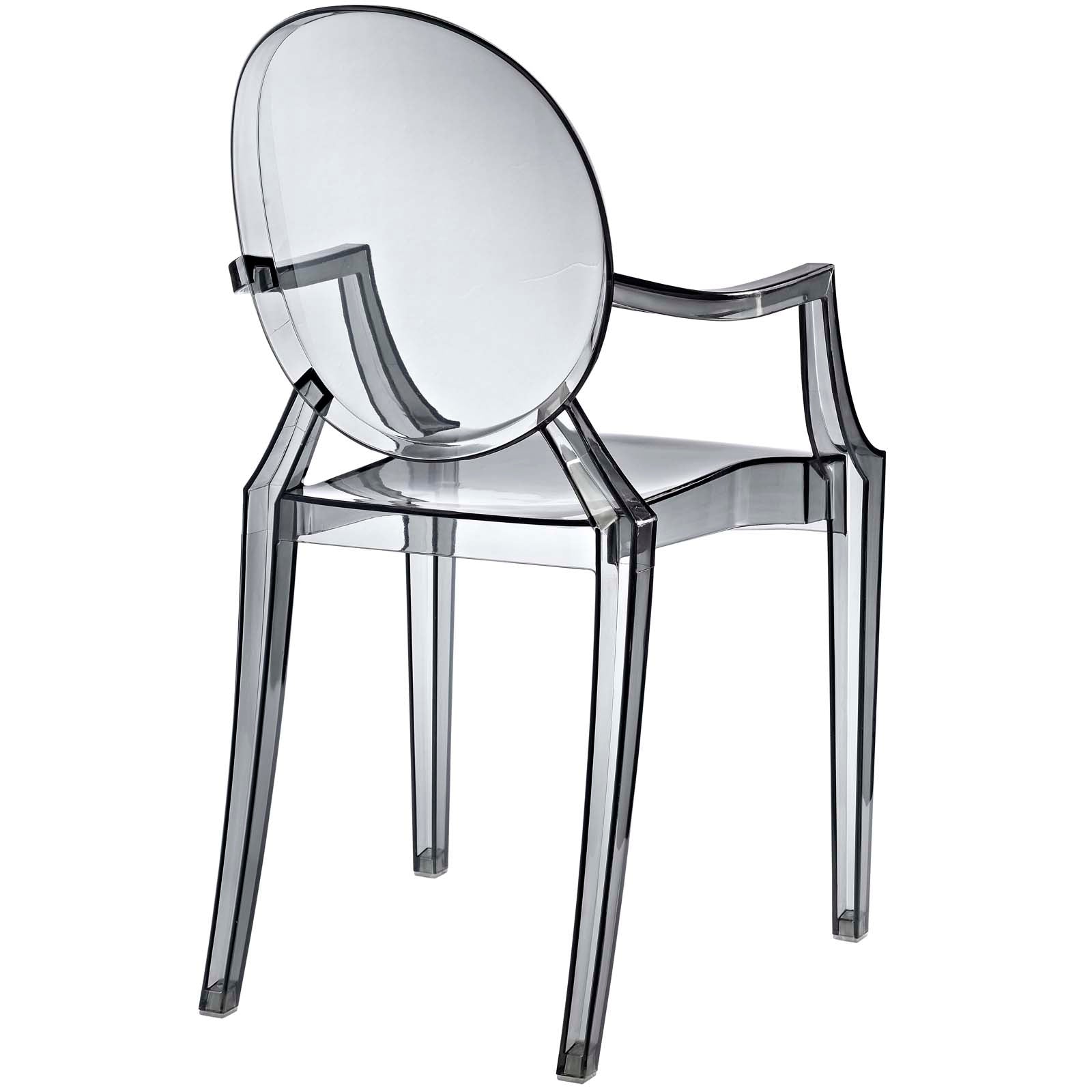 Modway Dining Chairs - Casper Dining Armchair Smoke