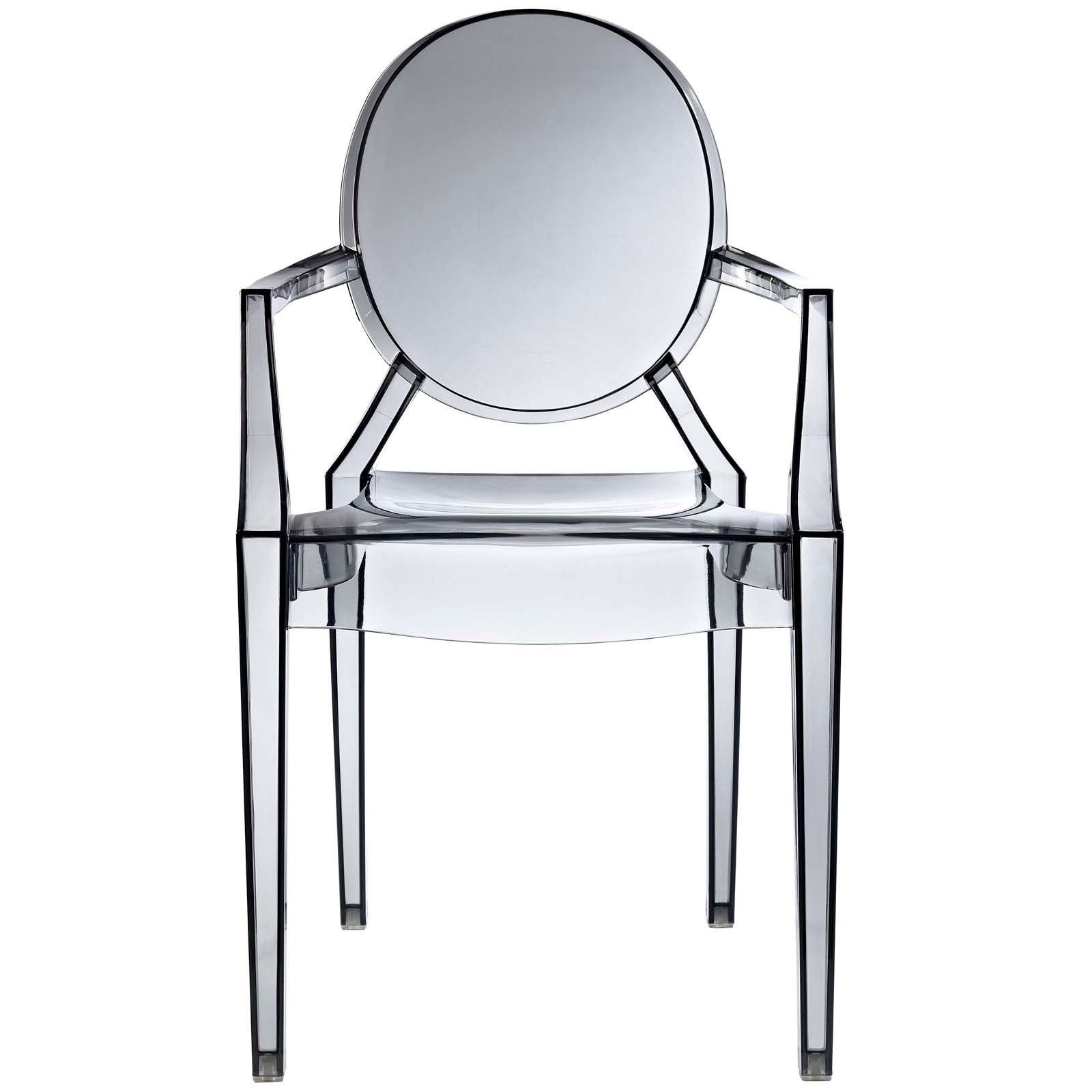 Modway Dining Chairs - Casper Dining Armchair Smoke