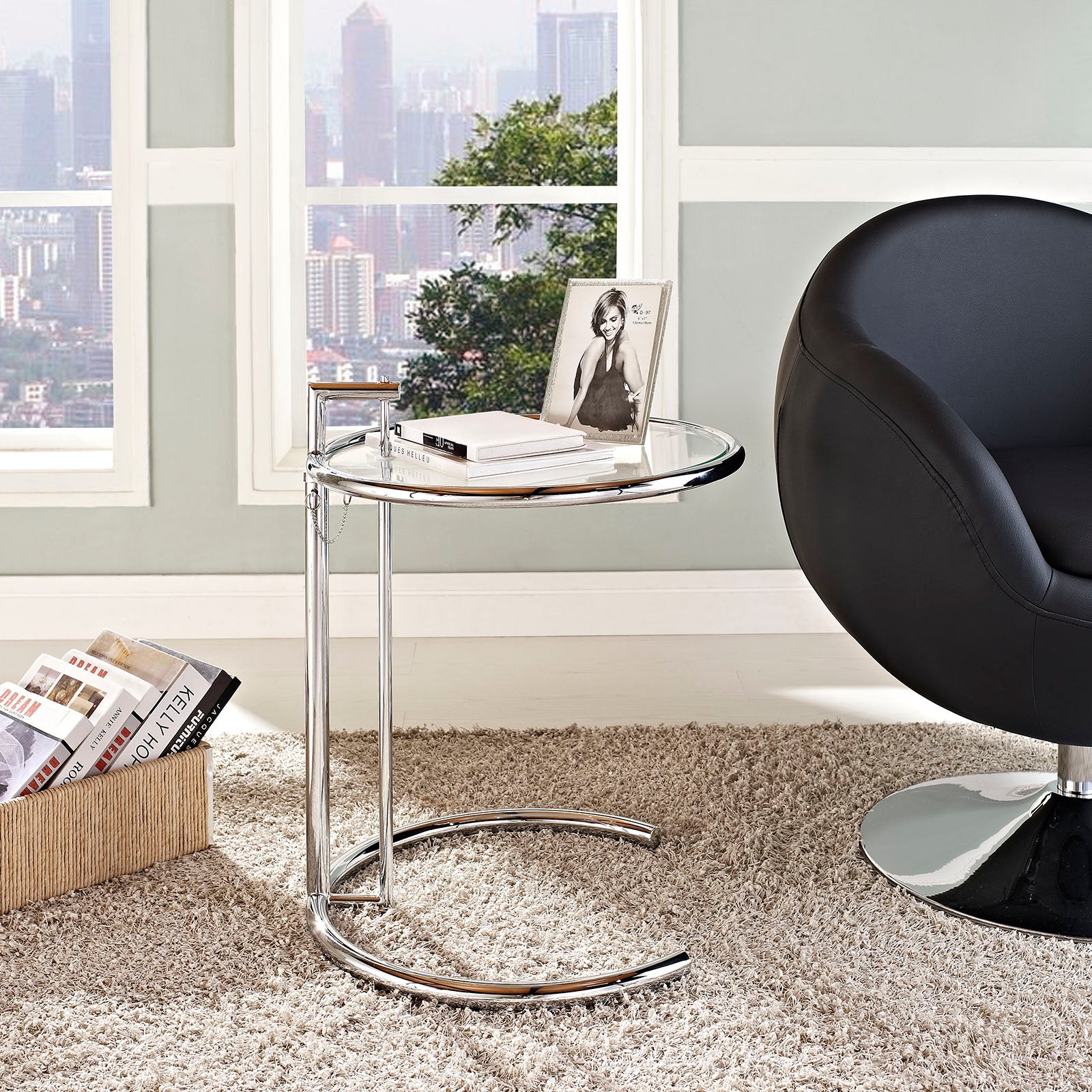 Modway Side & End Tables - Eileen End Table Silver
