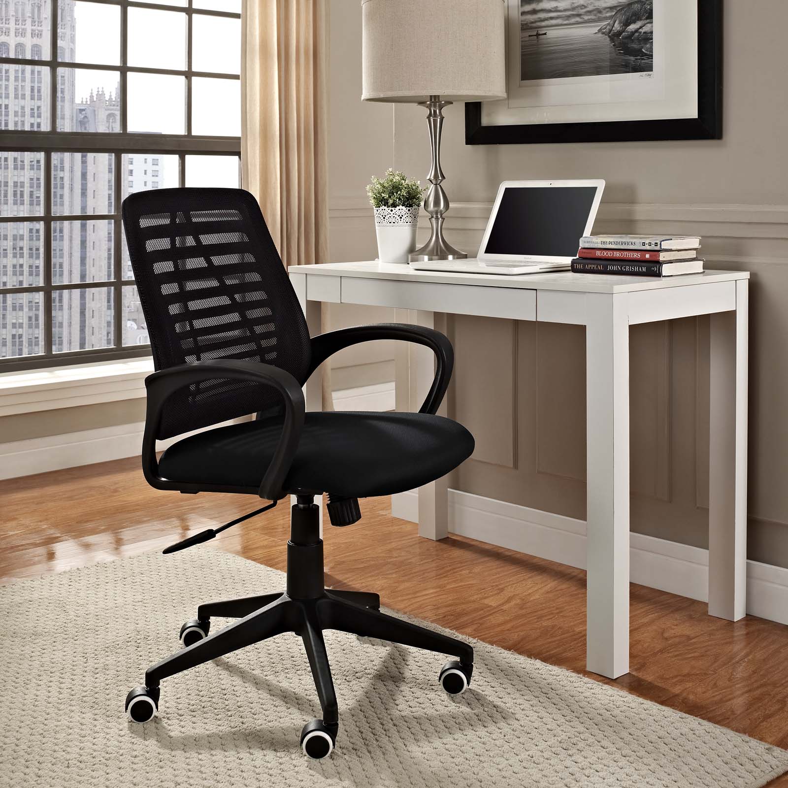 Modway Task Chairs - Ardor Office Chair Black