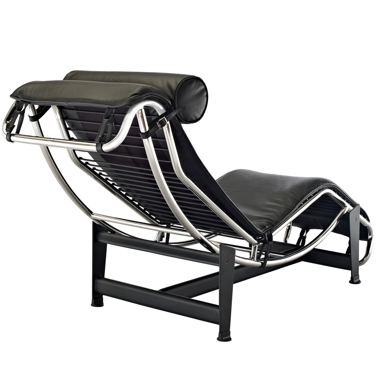 Modway Outdoor Loungers - Charles Chaise Lounge Black