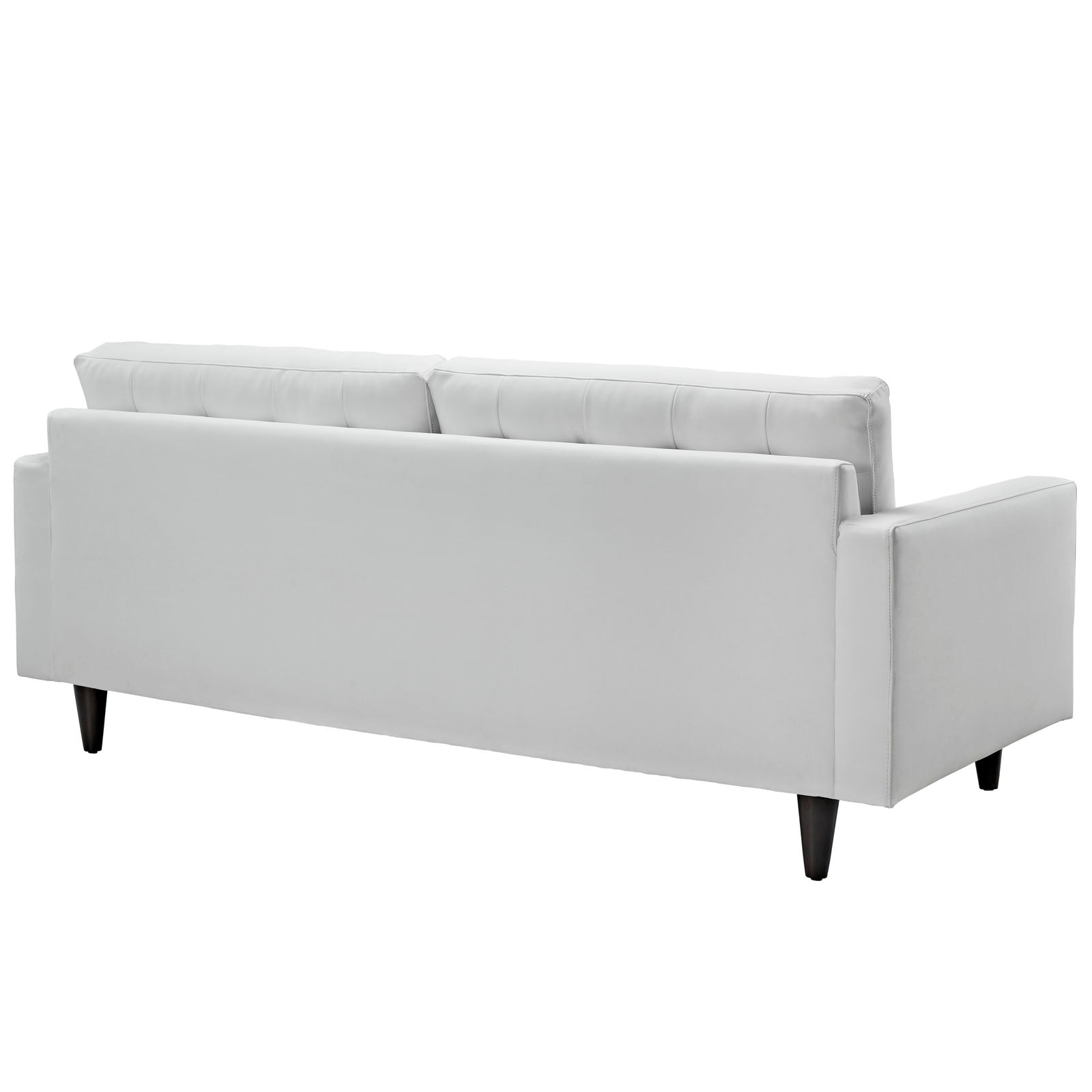 Modway Living Room Sets - Empress Sofa and Armchair Set of 2 White