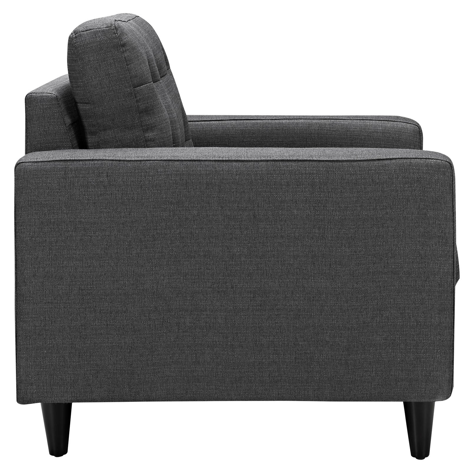 Modway Living Room Sets - Empress Armchair And Sofa Set Of 2 Gray