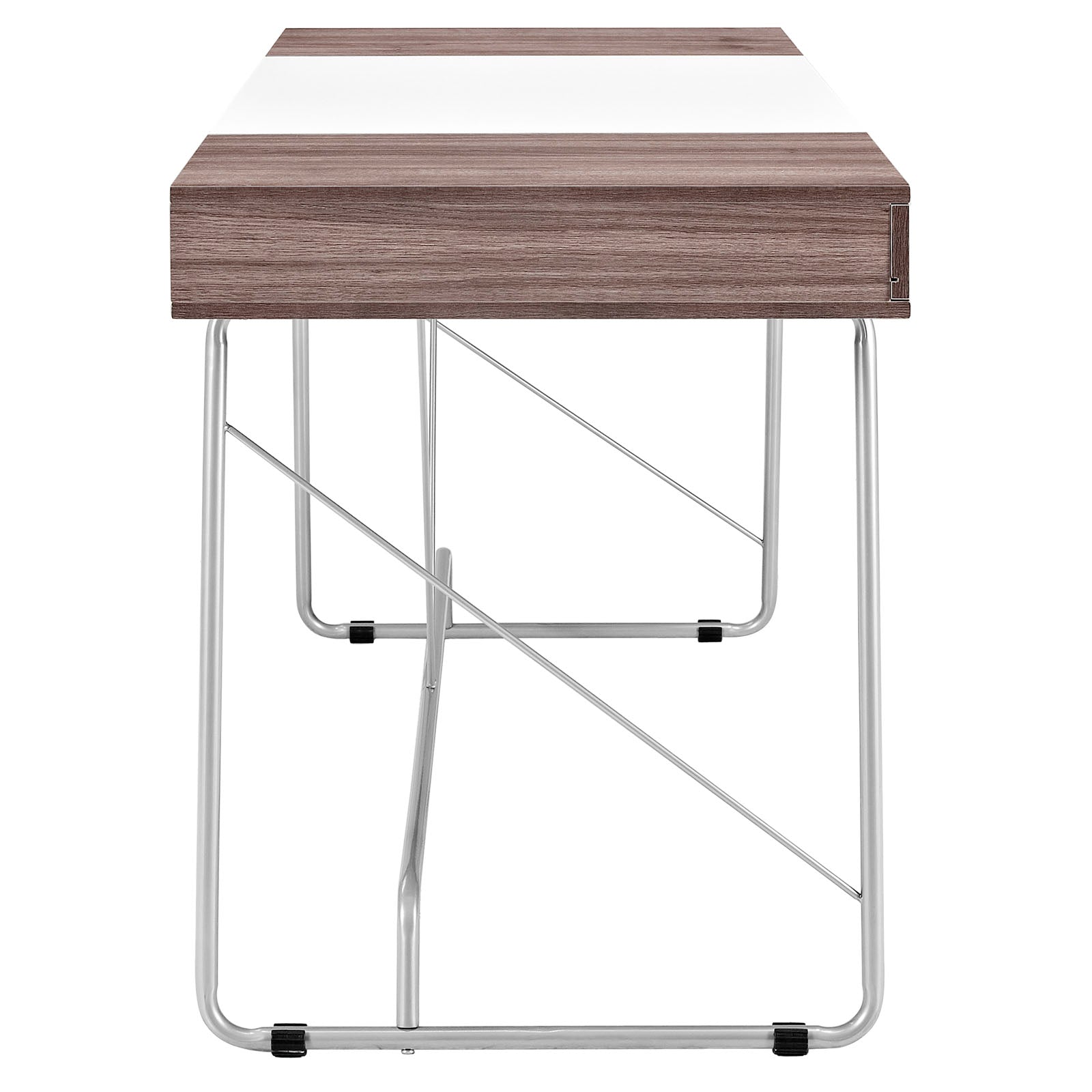 Modway Desks - Panel Office Desk Birch