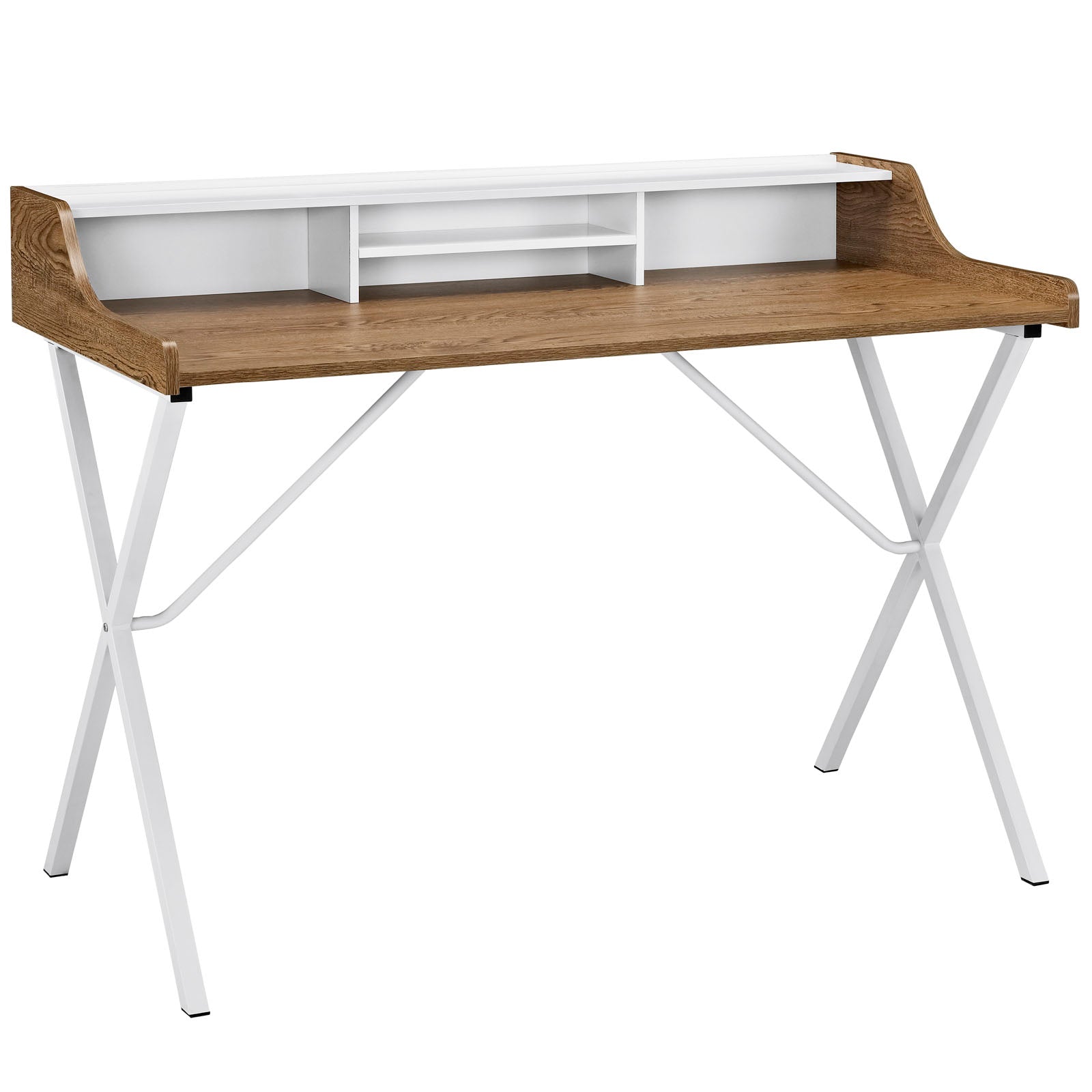 Modway Desks - Bin Office Desk Walnut