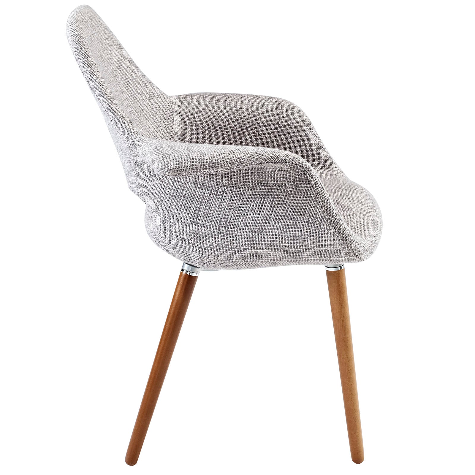 Modway Dining Chairs - Aegis Dining Armchair Set Of 2 Light Gray