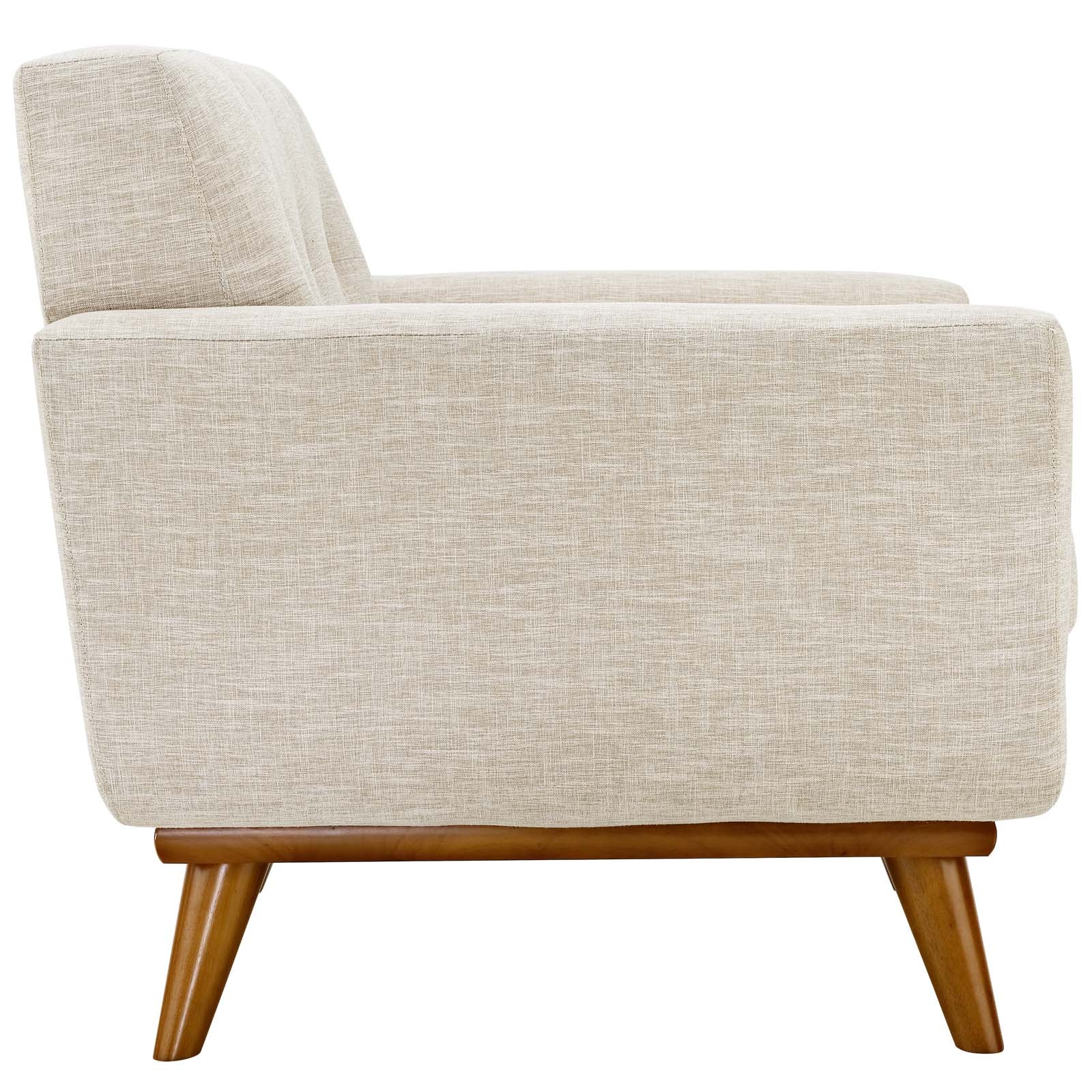 Modway Living Room Sets - Engage Armchairs and Sofa Beige ( Set of 3 )