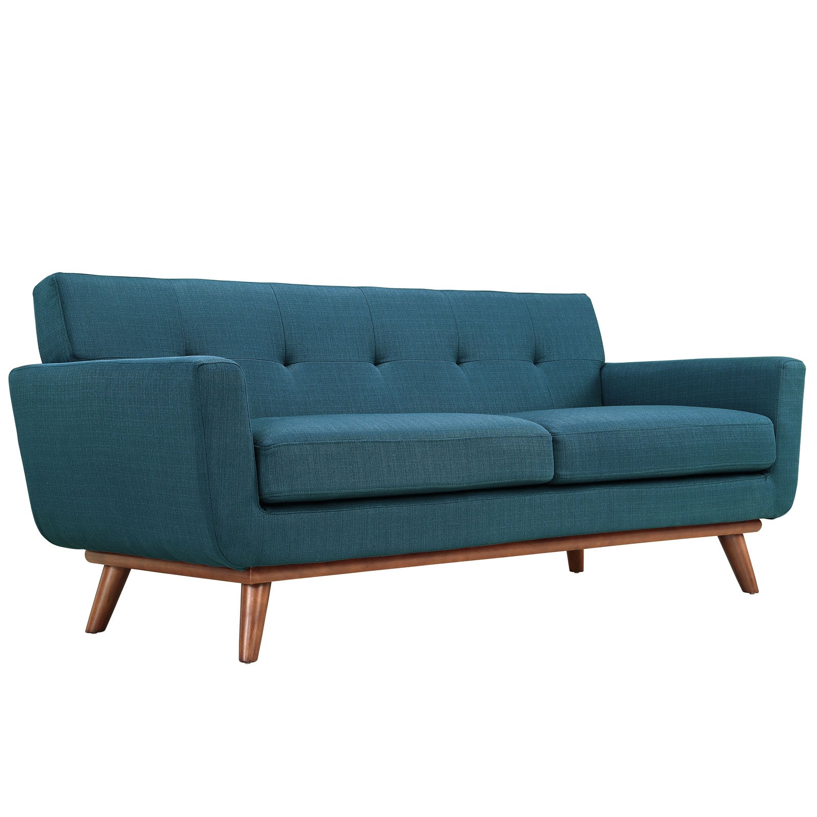 Modway Living Room Sets - Engage 2 Piece Loveseat & Sofa Set Azure