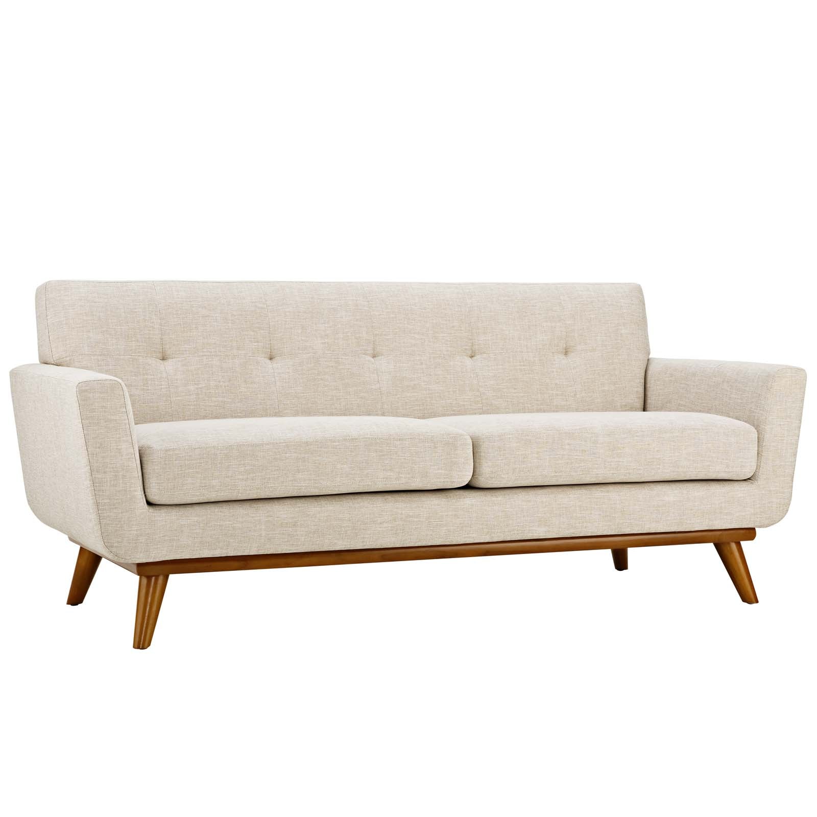 Modway Living Room Sets - Engage Loveseat and Sofa Beige ( Set of 2 )