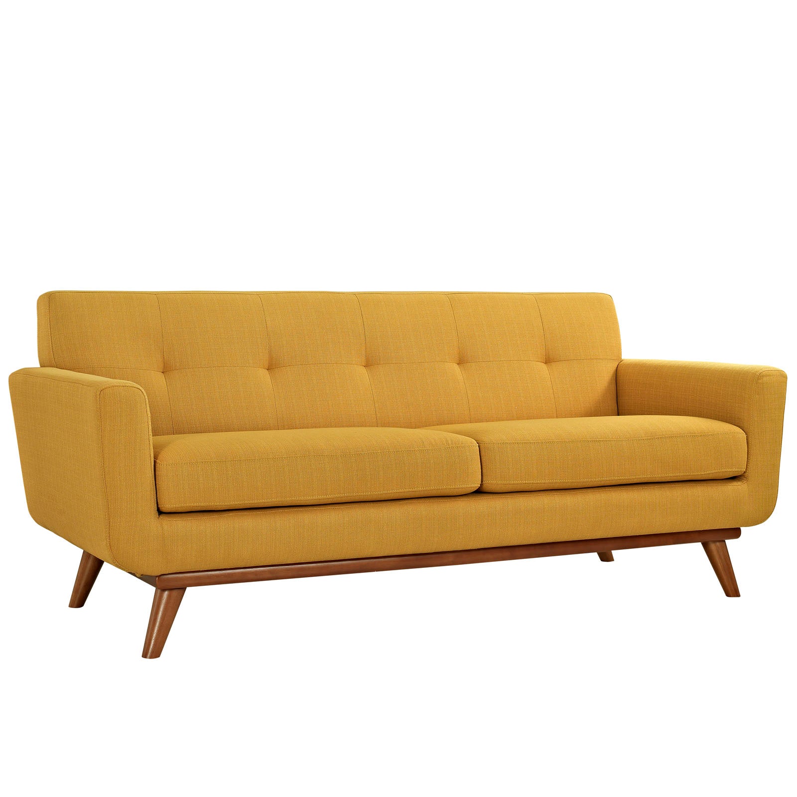 Modway Living Room Sets - Engage Loveseat and Sofa Set of 2 Citrus