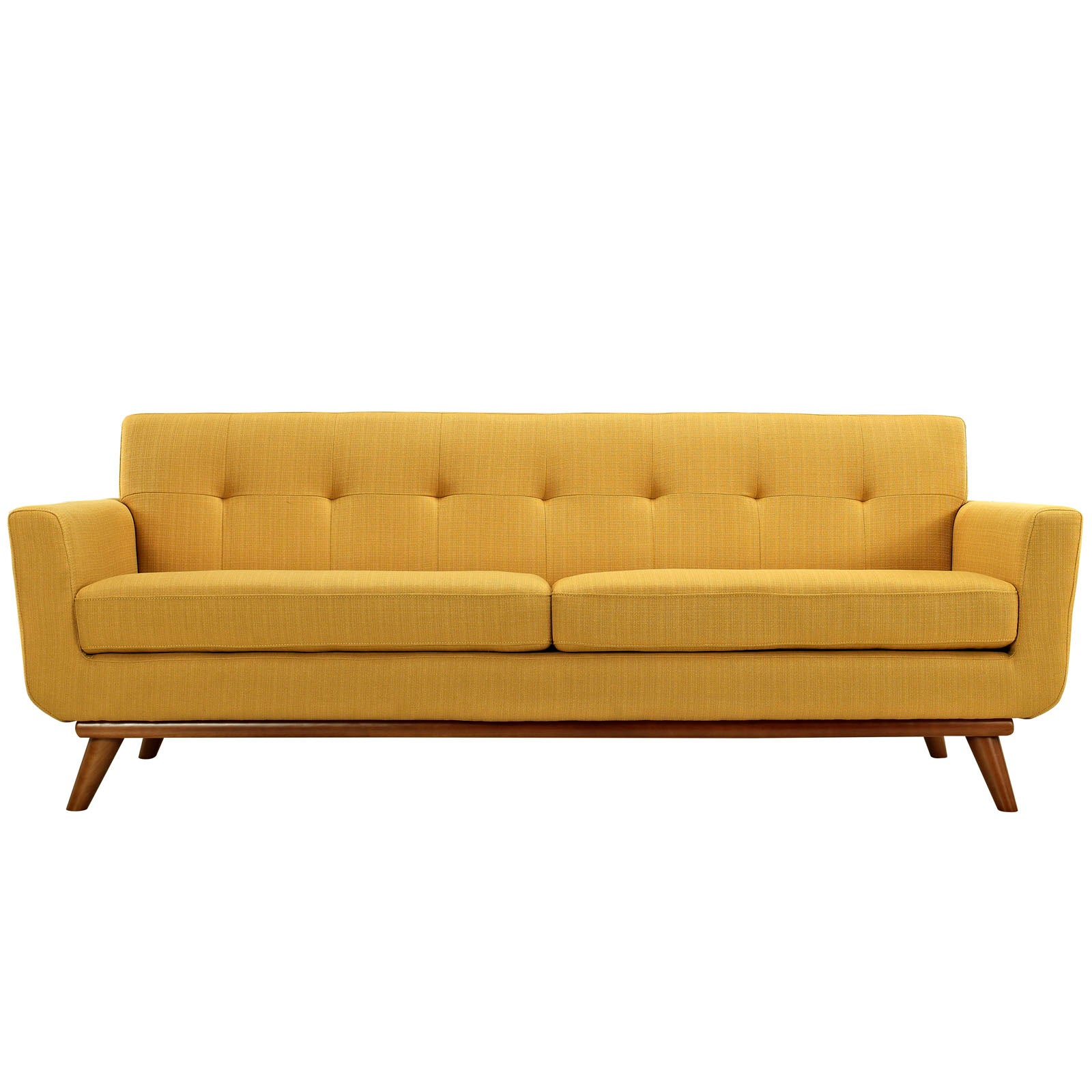 Modway Living Room Sets - Engage Loveseat and Sofa Set of 2 Citrus