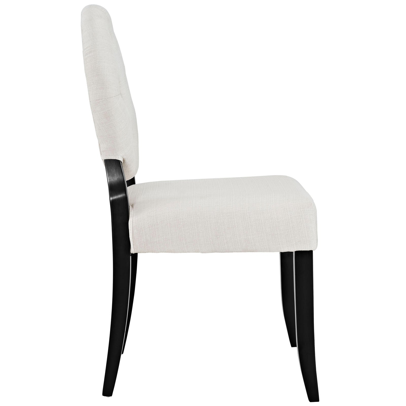 Modway Dining Chairs - Button Dining Chair Beige