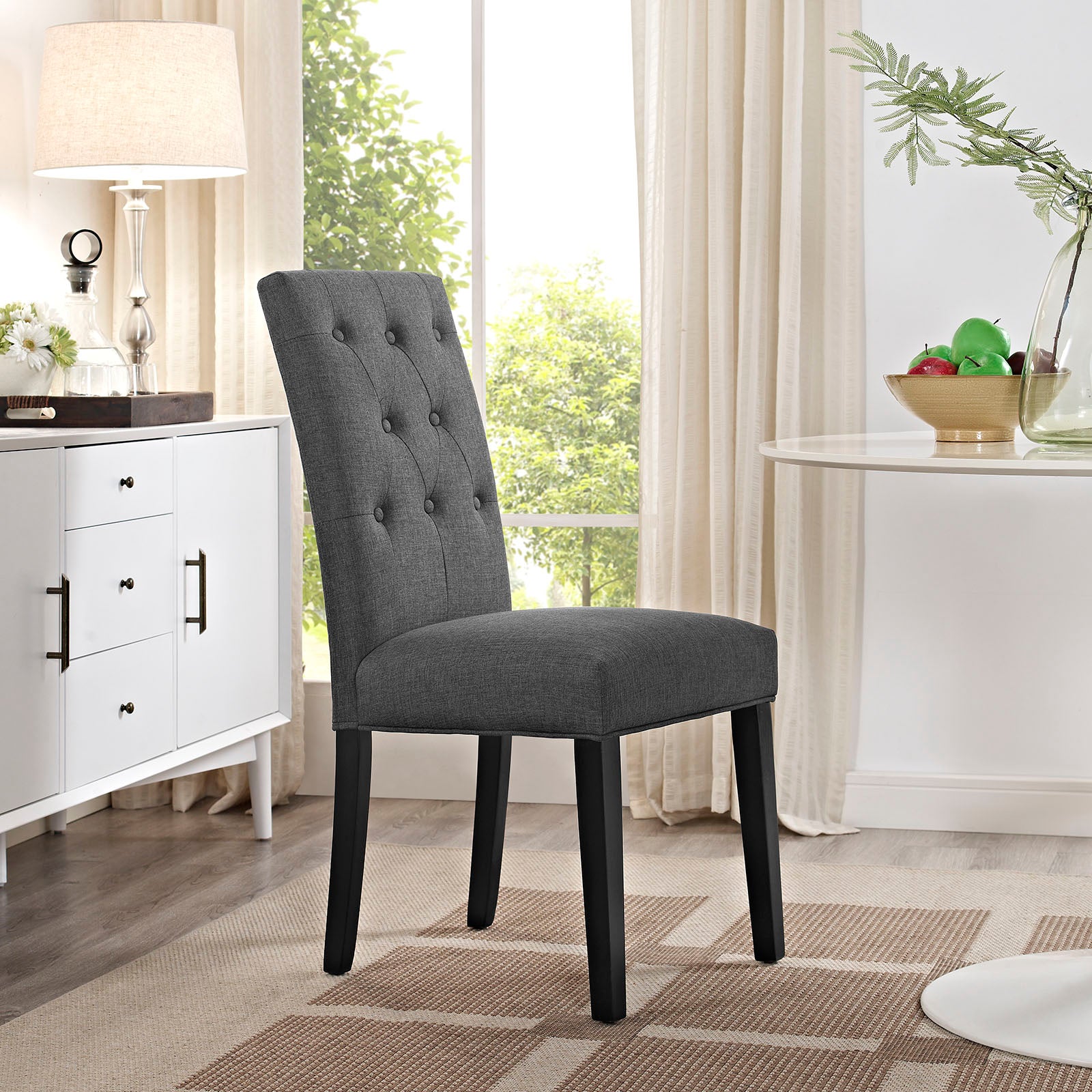 Modway Dining Chairs - Confer Dining Chair Gray