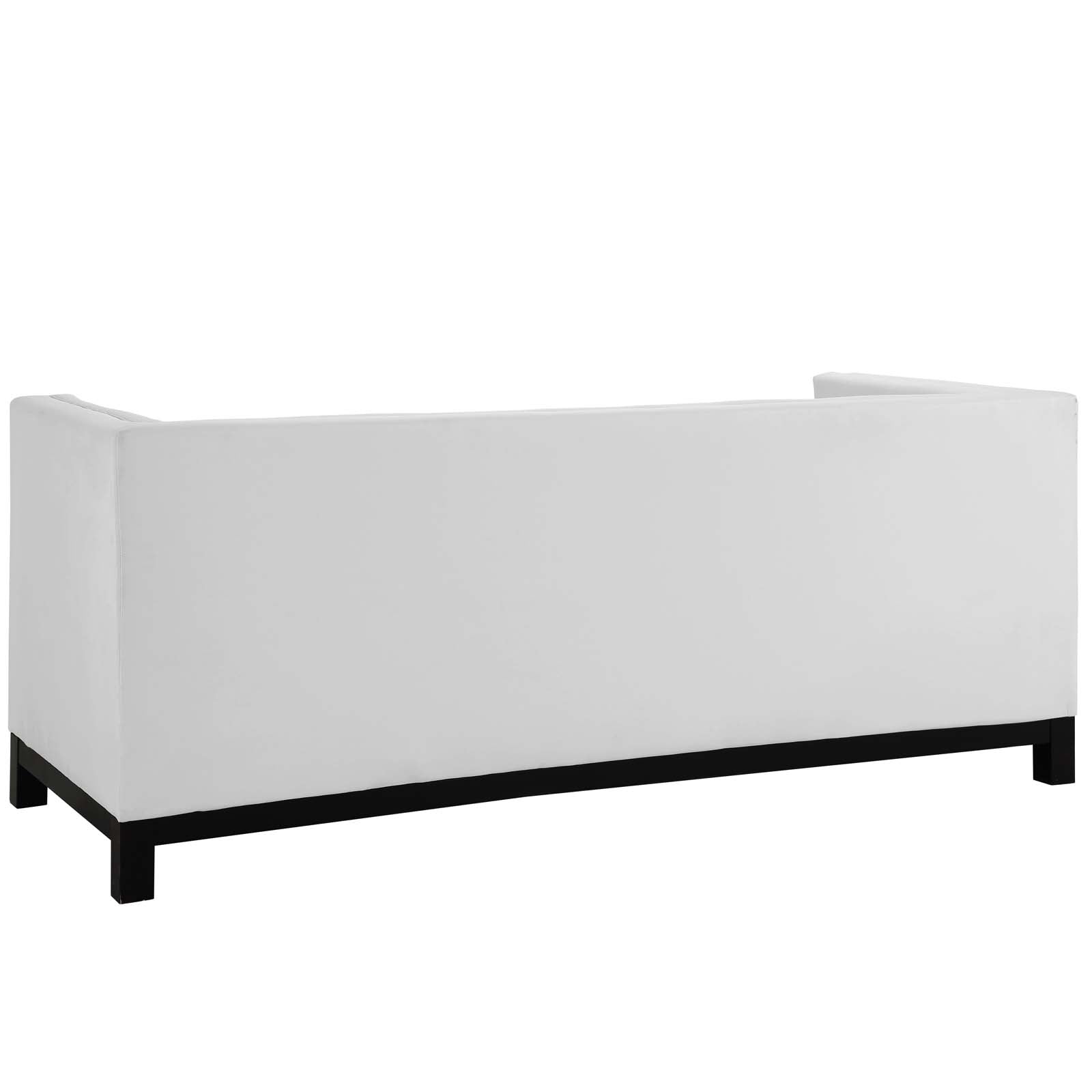 Modway Sofas & Couches - Imperial Bonded Leather Sofa White
