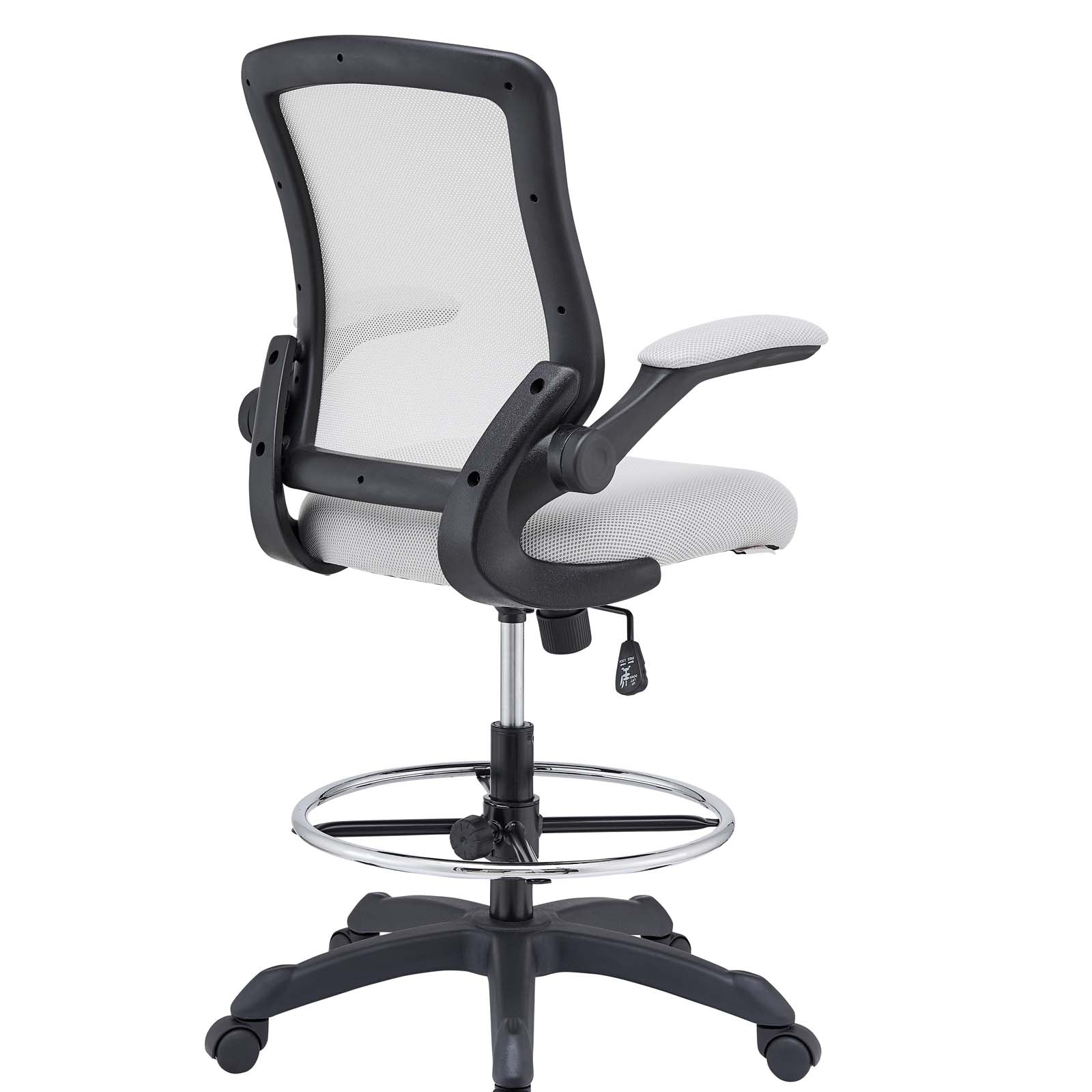Modway Task Chairs - Veer Drafting Chair Gray