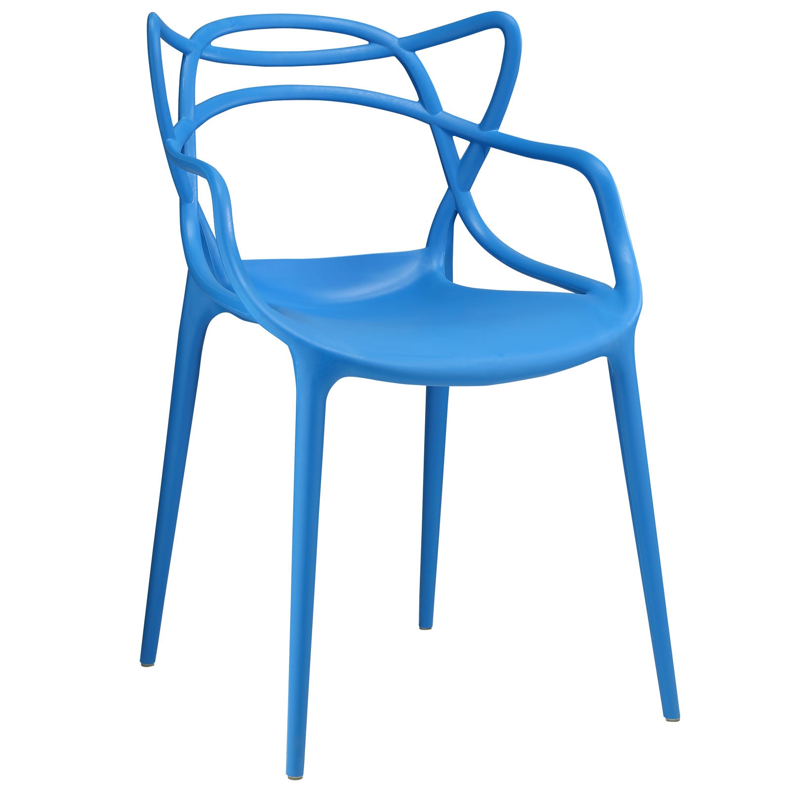 Modway Dining Chairs - Entangled Dining Armchair Blue