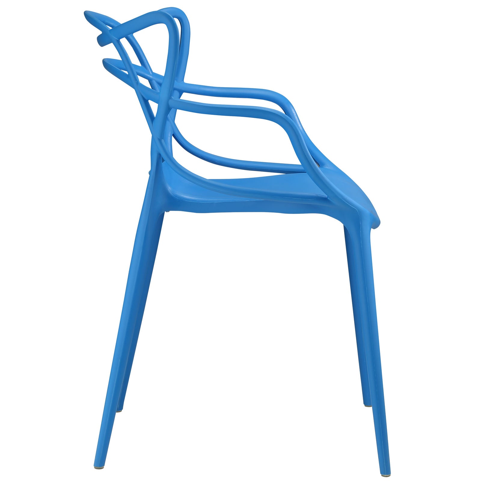 Modway Dining Chairs - Entangled Dining Armchair Blue