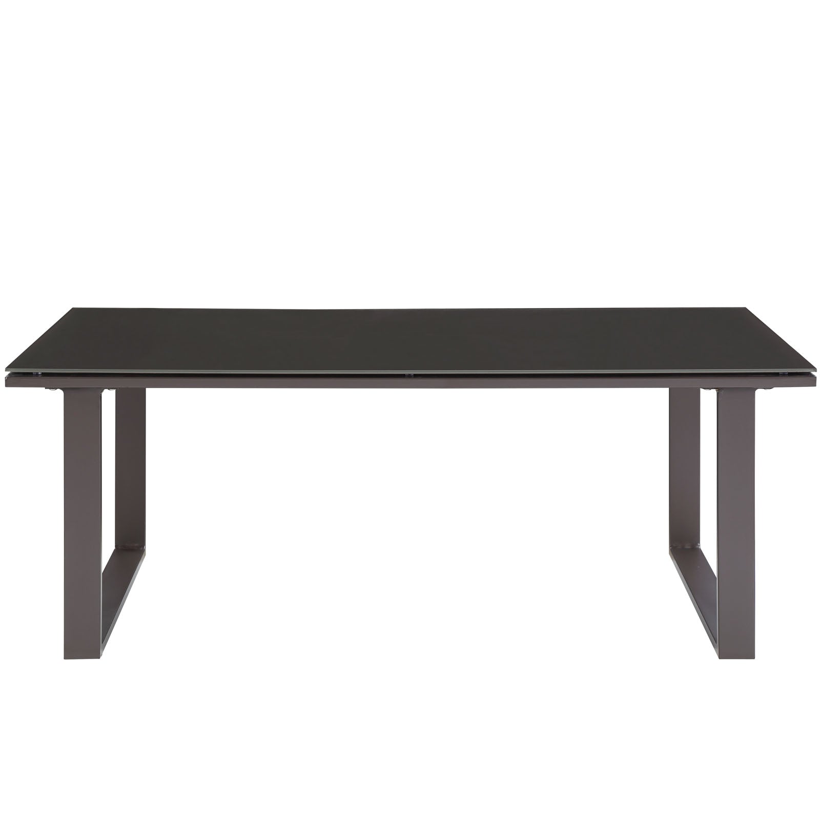 Modway Outdoor Coffee Tables - Fortuna Outdoor Coffee Table Brown