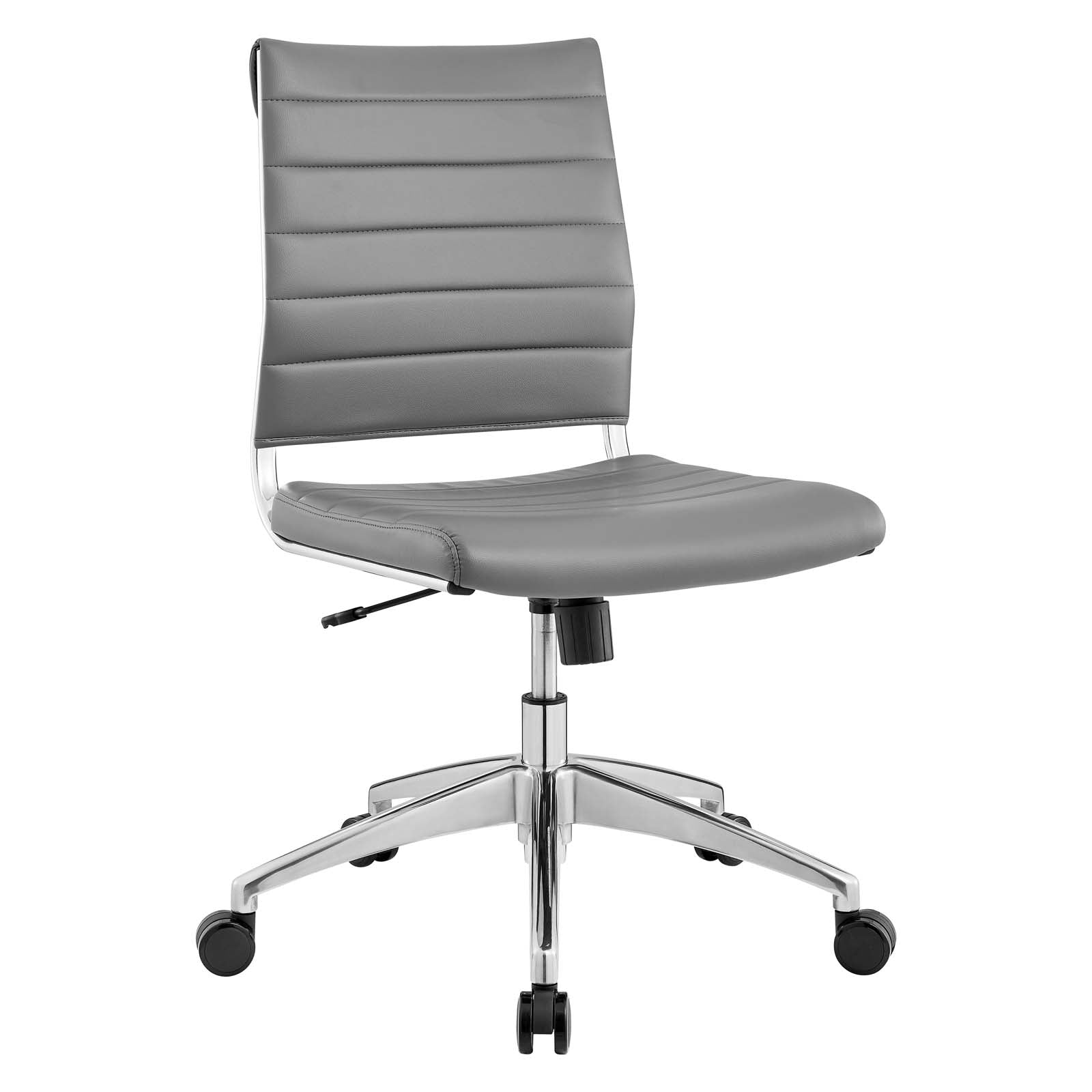 Modway Task Chairs - Jive Armless Mid Back Office Chair Gray