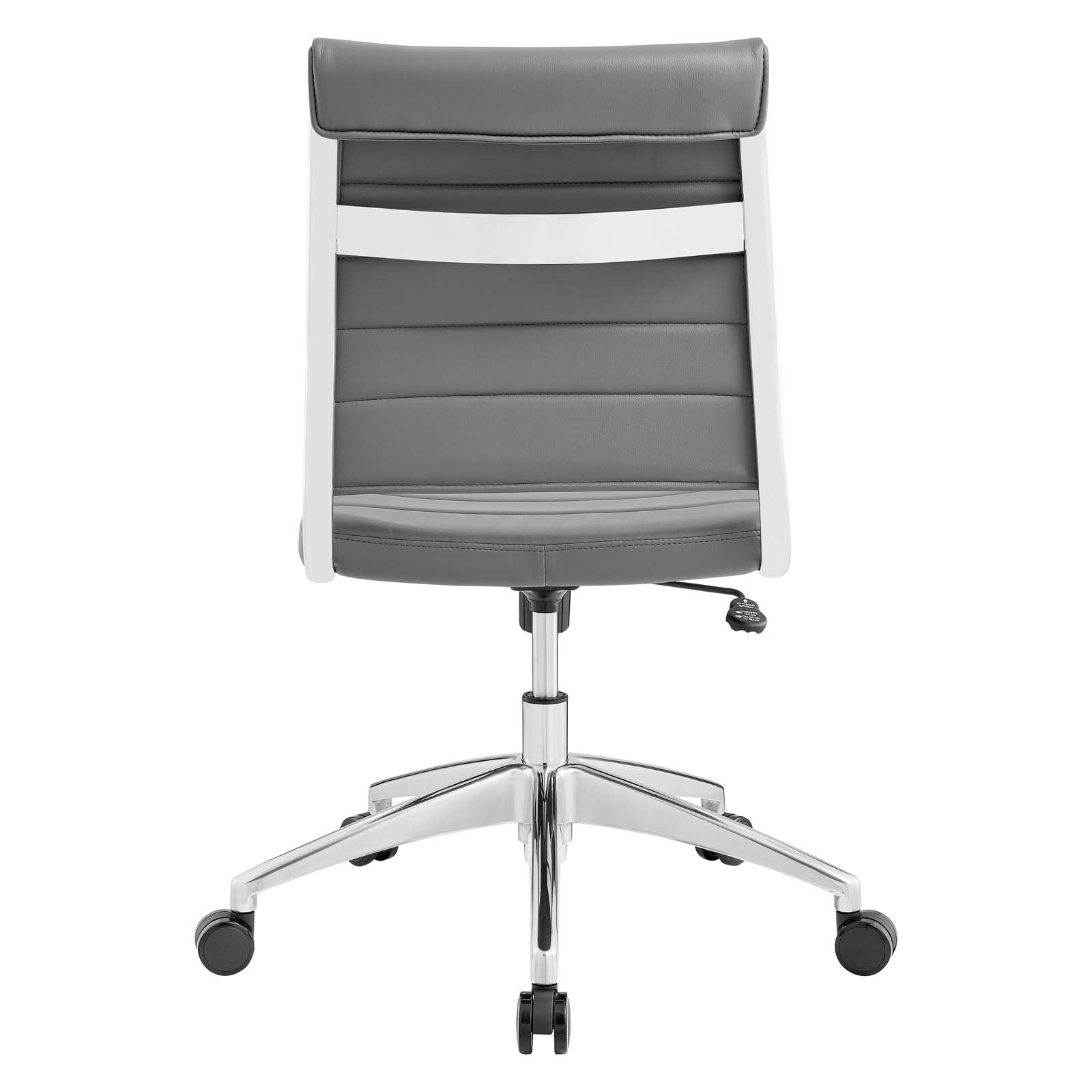 Modway Task Chairs - Jive Armless Mid Back Office Chair Gray