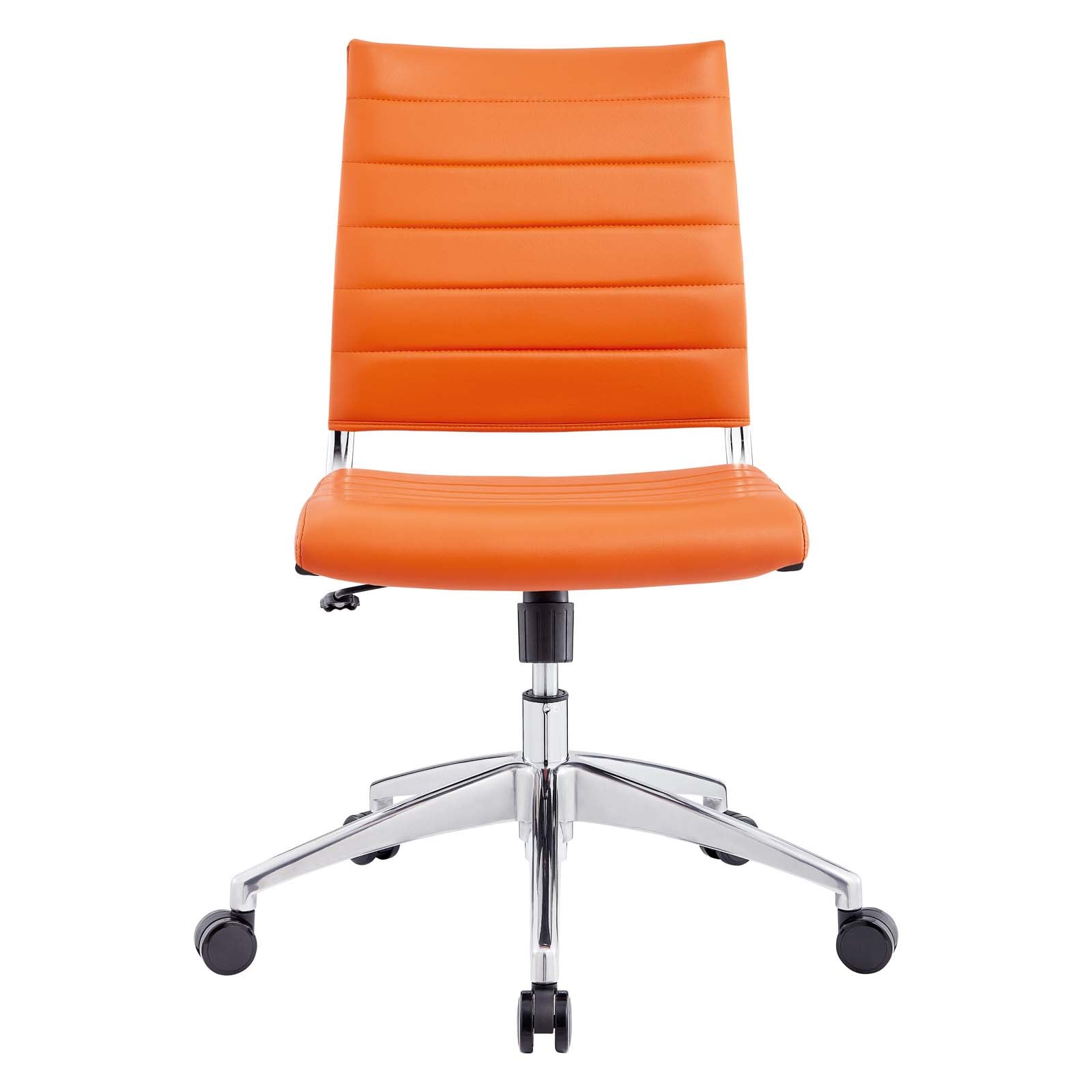 Modway Task Chairs - Jive Armless Mid Back Office Chair Orange