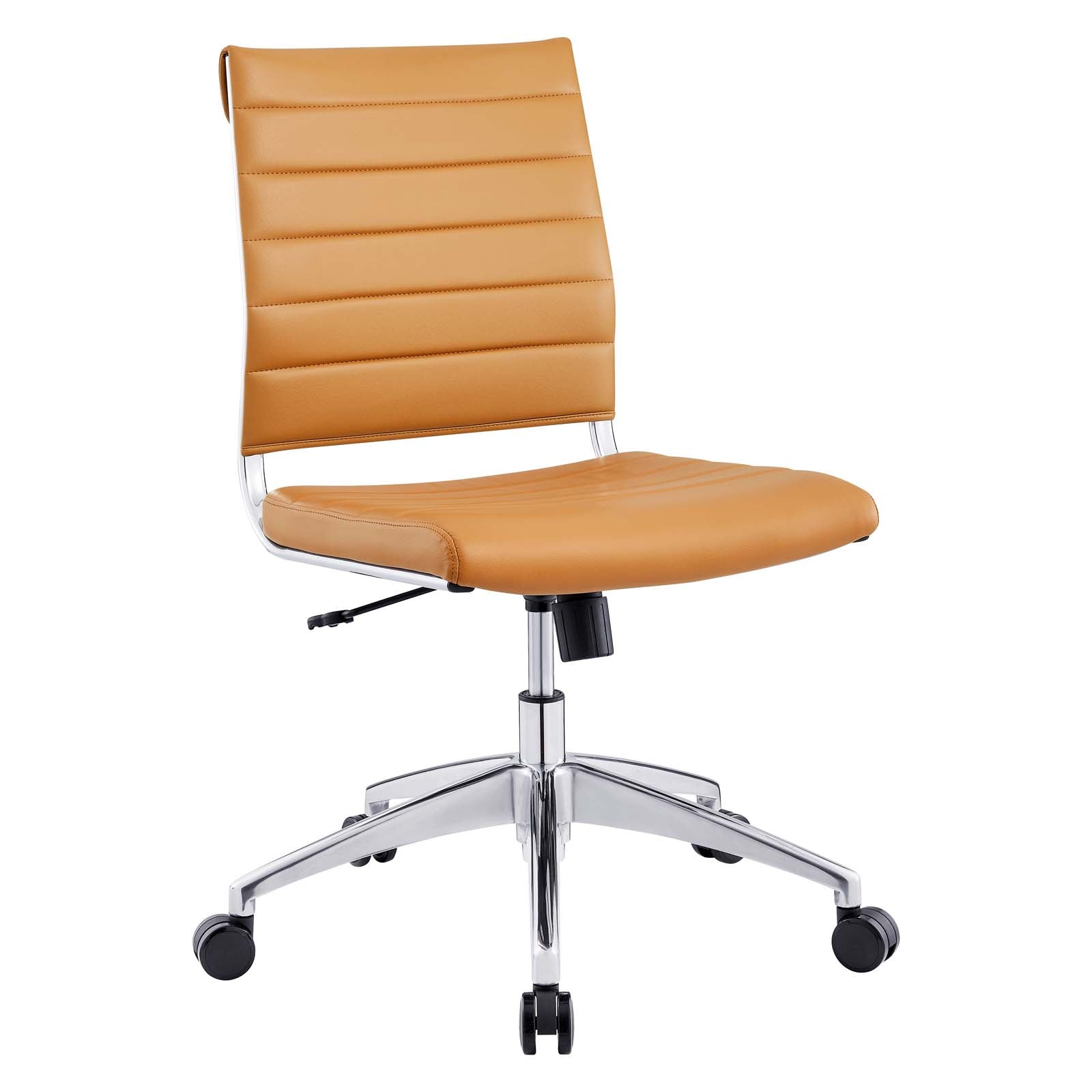 Modway Task Chairs - Jive-Armless-Mid-Back-Office-Chair-Tan