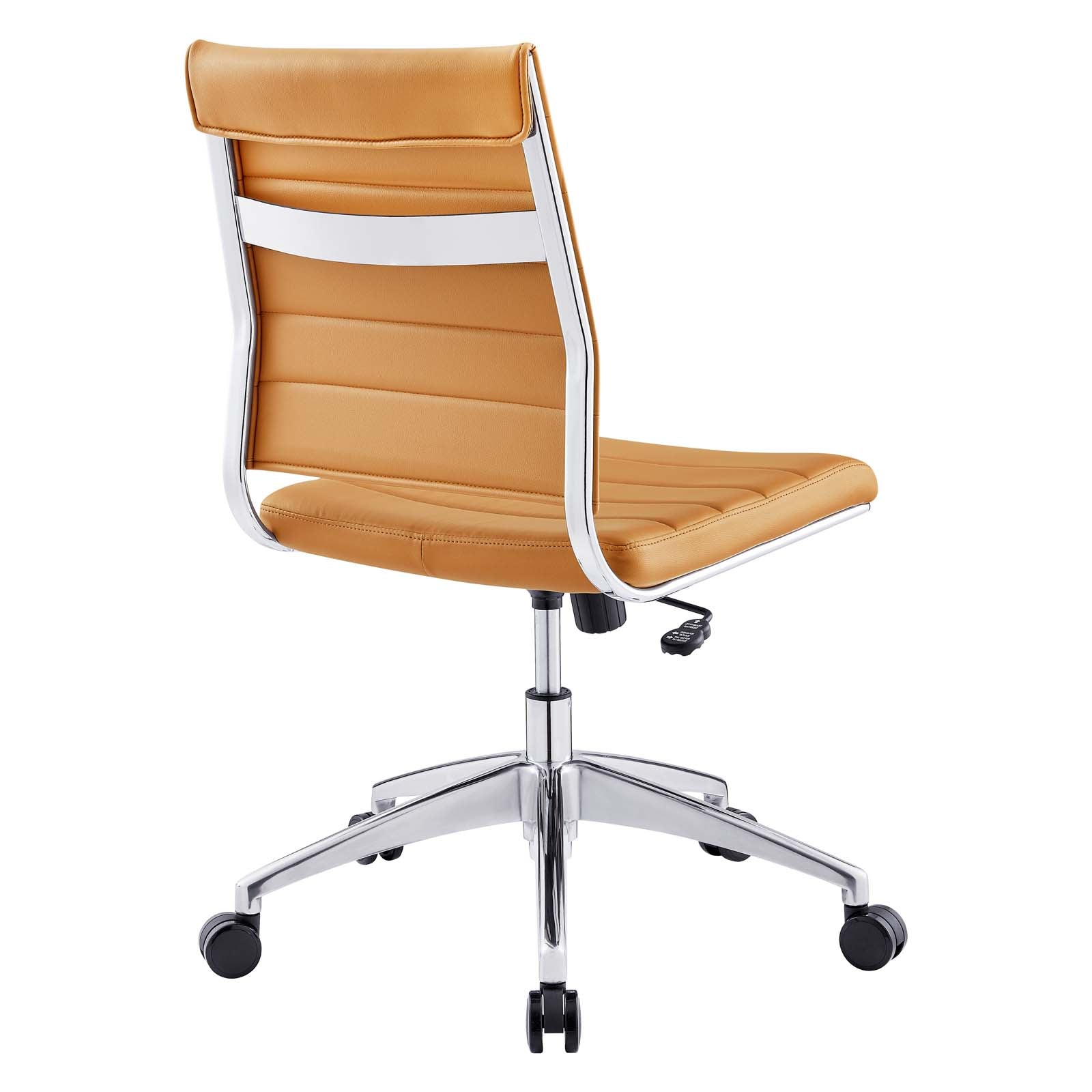 Modway Task Chairs - Jive-Armless-Mid-Back-Office-Chair-Tan