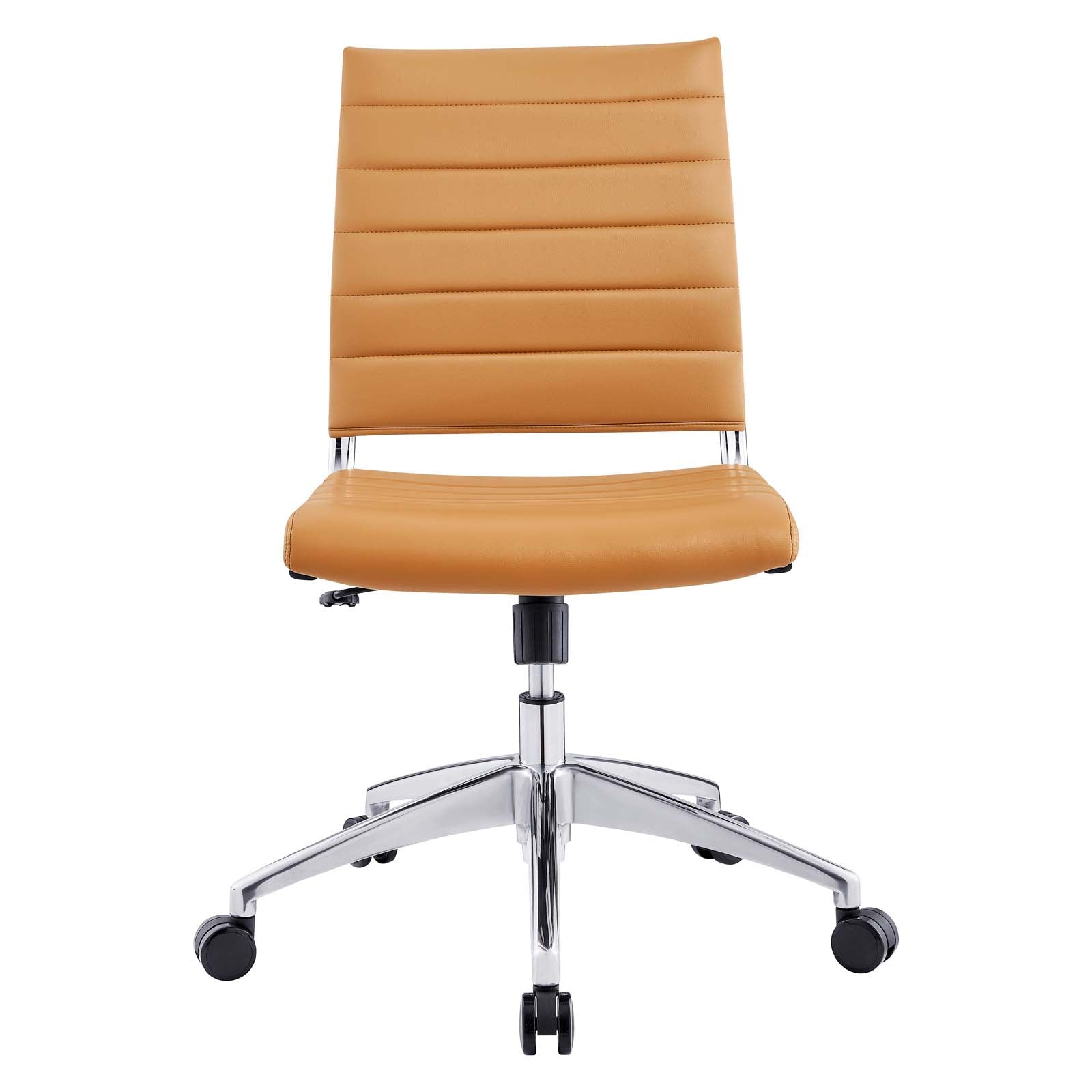 Modway Task Chairs - Jive-Armless-Mid-Back-Office-Chair-Tan