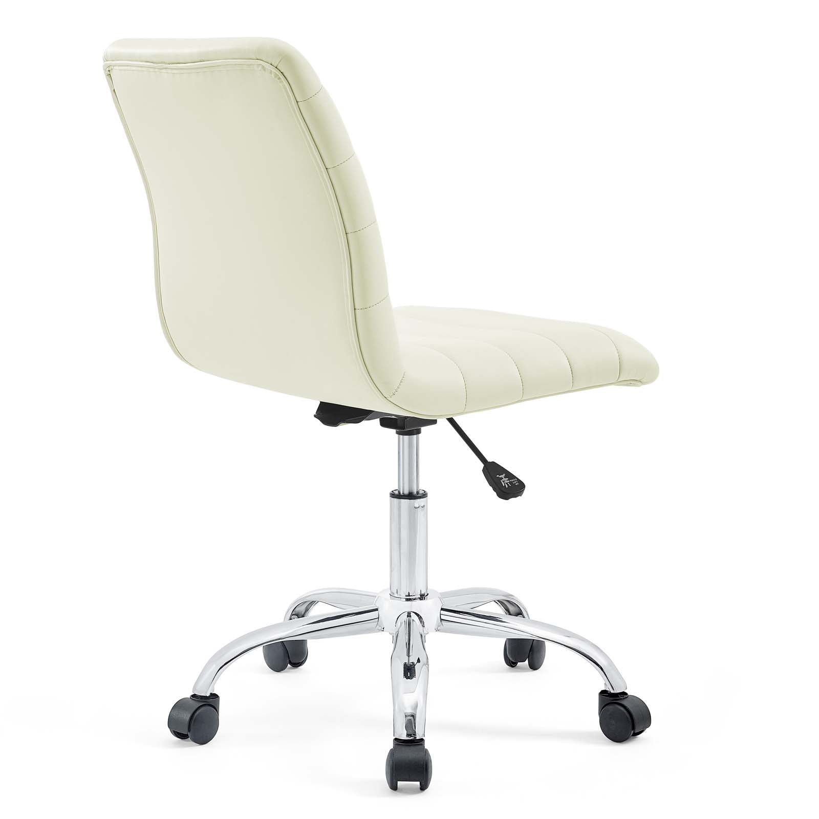 Modway Task Chairs - Ripple Armless Mid Back Office Chair White