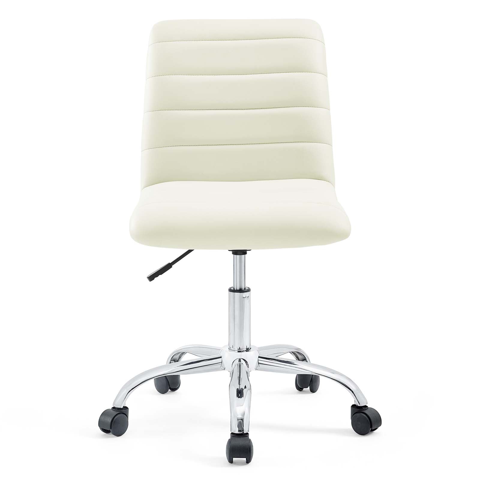 Modway Task Chairs - Ripple Armless Mid Back Office Chair White