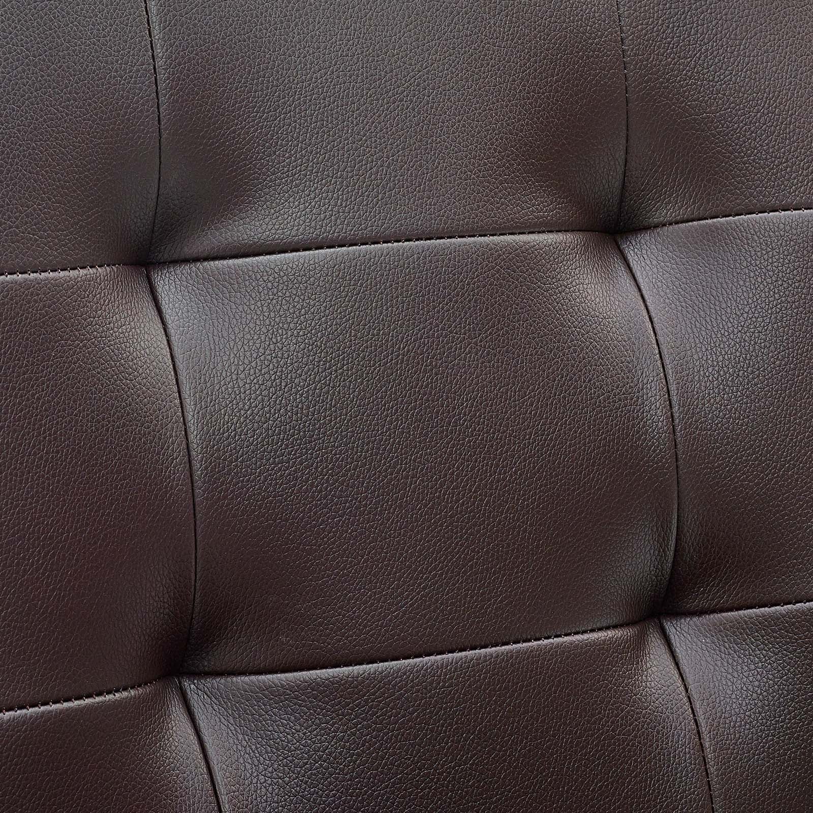 Modway Task Chairs - Prim Armless Mid Back Office Chair Brown