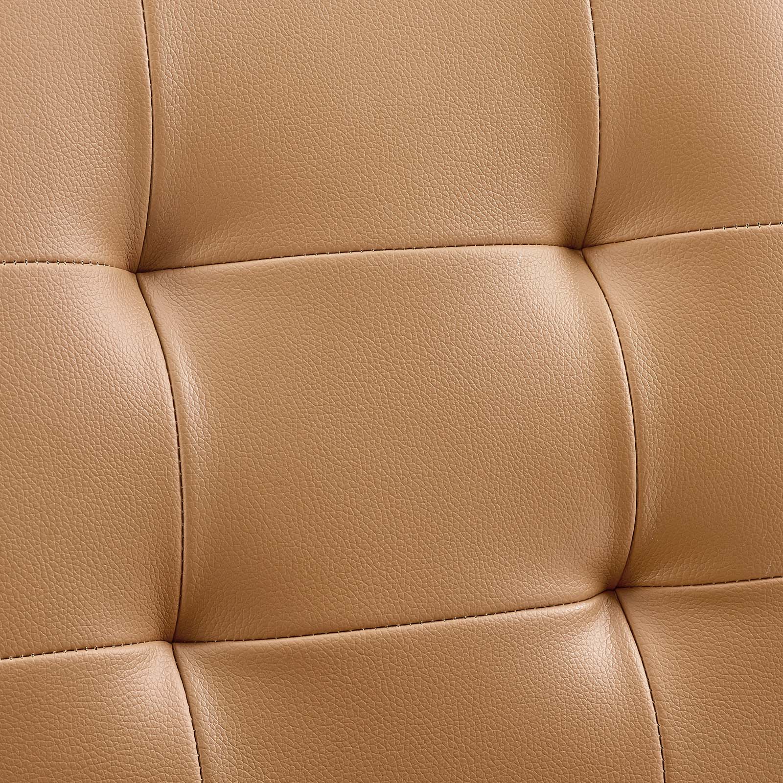 Modway Task Chairs - Prim Armless Mid Back Office Chair Tan