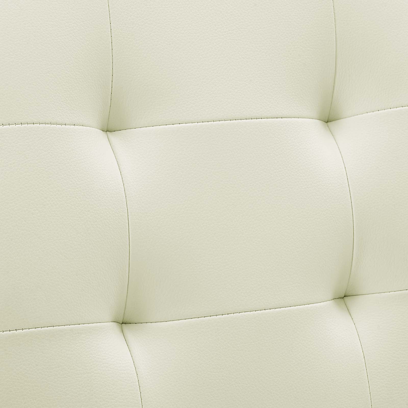 Modway Task Chairs - Prim Armless Mid Back Office Chair White