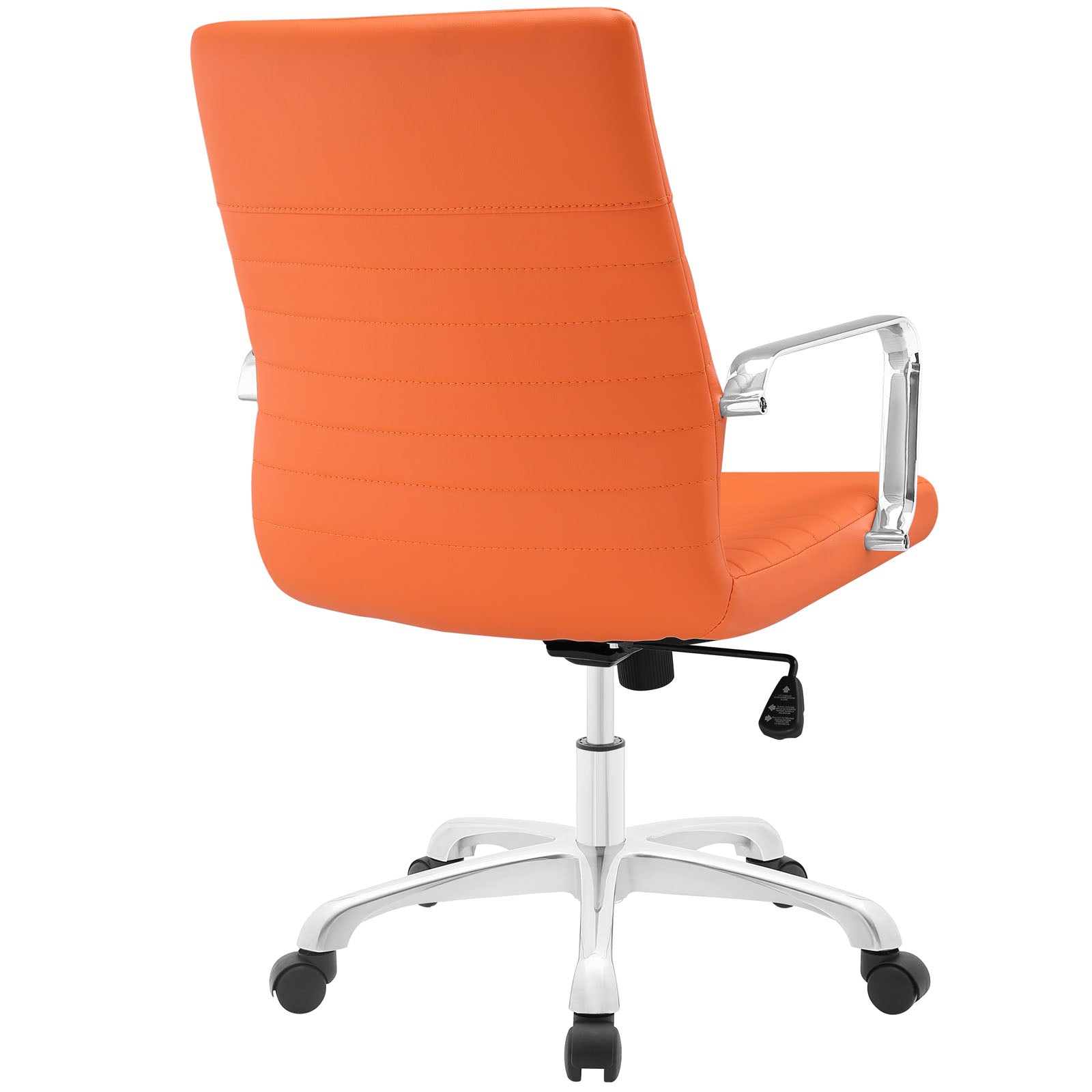 Modway Task Chairs - Finesse Mid Back Office Chair Orange