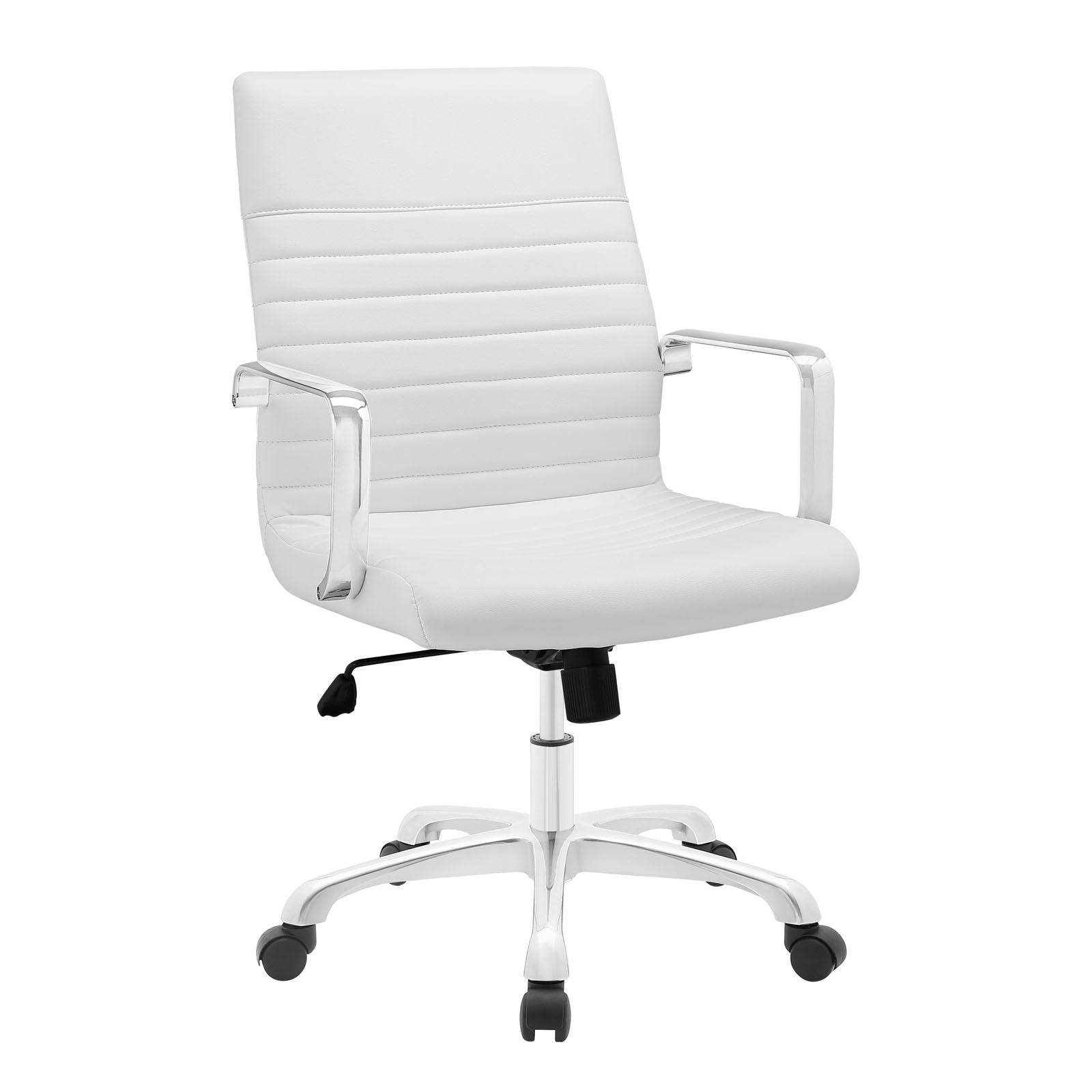 Modway Task Chairs - Finesse Mid Back Office Chair White
